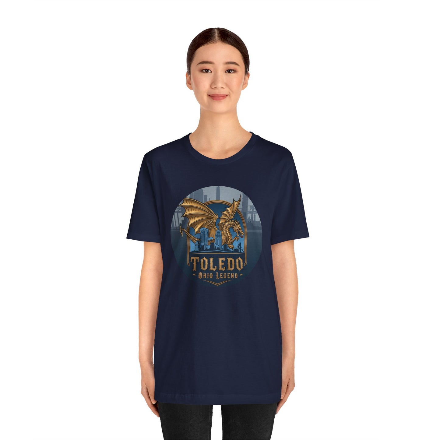 Toledo Dragon Legend T-Shirt | Unisex Jersey Tee | Perfect Gift for Fans, Festivals, and Celebrations, Casual Wear, Graphic Tee