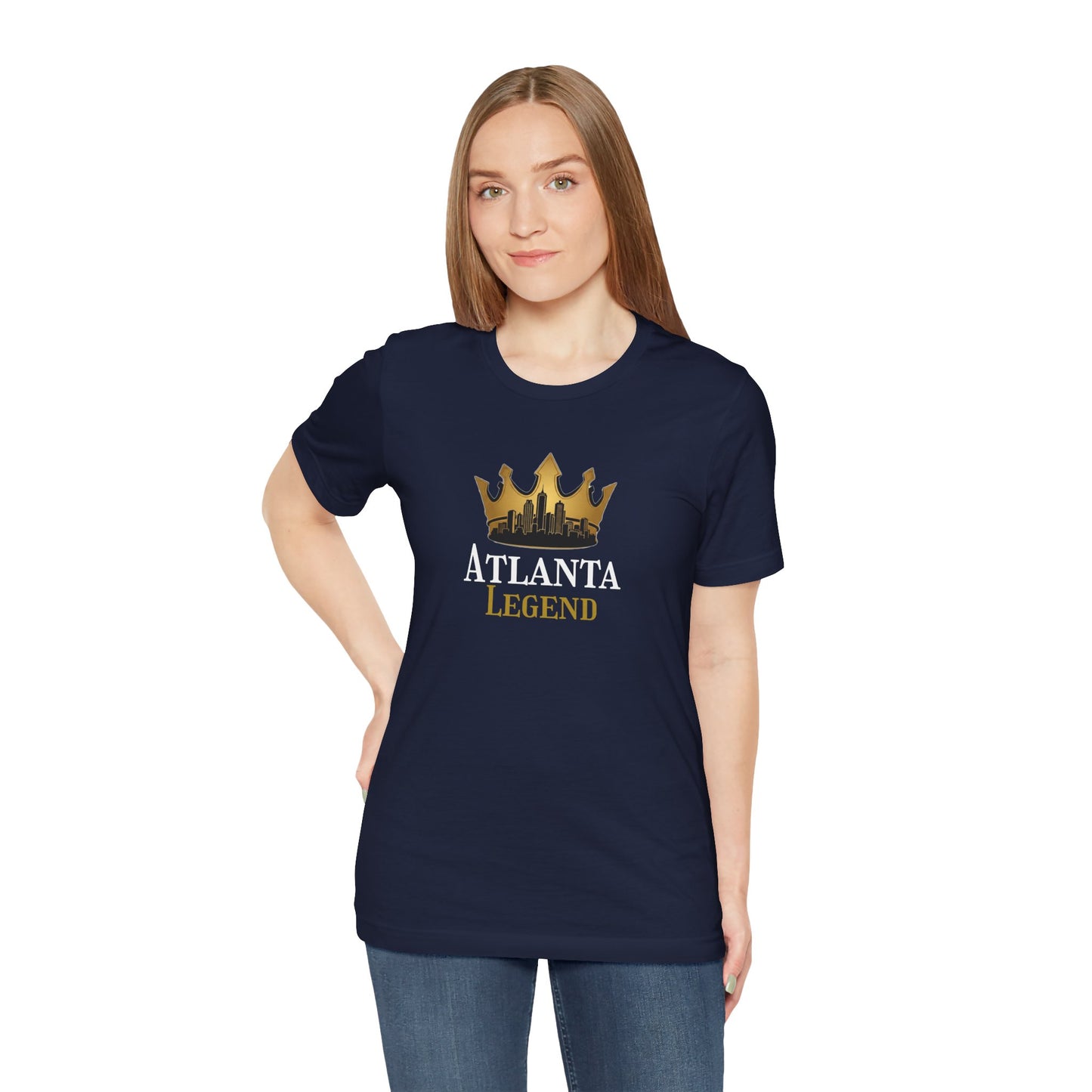 Atlanta Legend Unisex Short Sleeve T-Shirt, Atlanta Nightlife Tee, ATL Souvenir Shirt