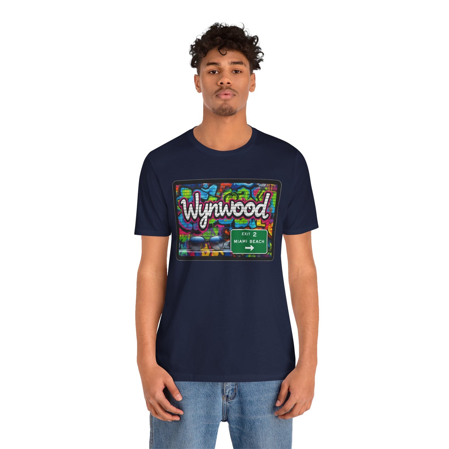Wynwood Art Scene Tee, Unisex Graphic T-Shirt, Miami Beach Gift, Street Art Apparel, Casual Wear, Travel Inspiration