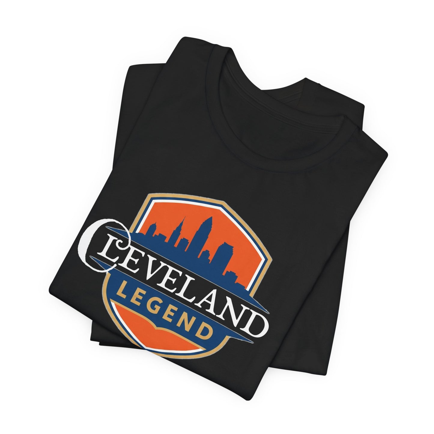 Cleveland Legend Unisex Tee - Casual Graphic Shirt, Gift for Sports Fans, Summer Essential, Unique Ohio Pride Tee, Cleveland Souvenir Tee