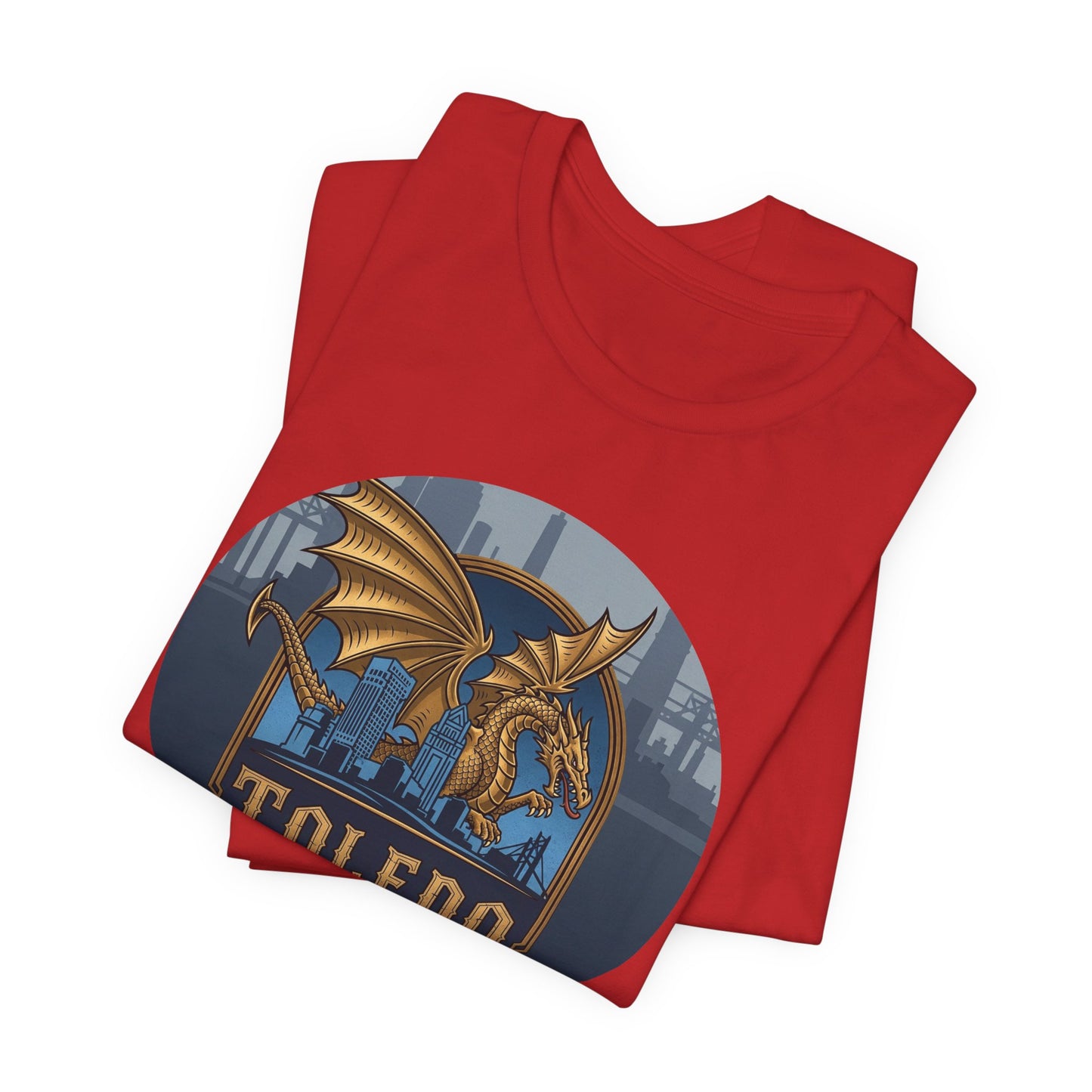 Toledo Dragon Legend T-Shirt | Unisex Jersey Tee | Perfect Gift for Fans, Festivals, and Celebrations, Casual Wear, Graphic Tee