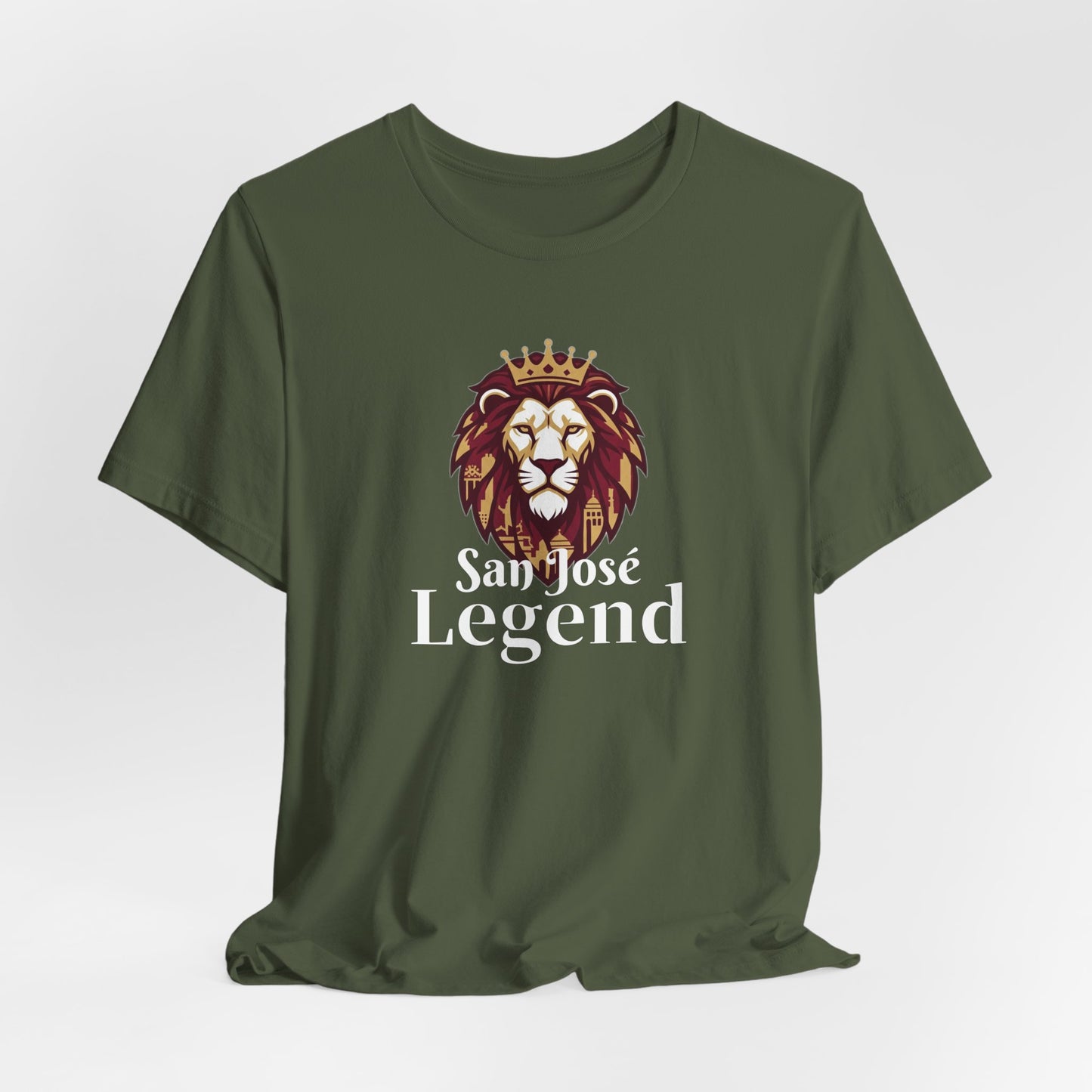 San José Legend Tee - Unisex Jersey Short Sleeve T-Shirt, San José Souvenir Tee, Birthday Apparel, Sports Fan Shirt, Casual Wear