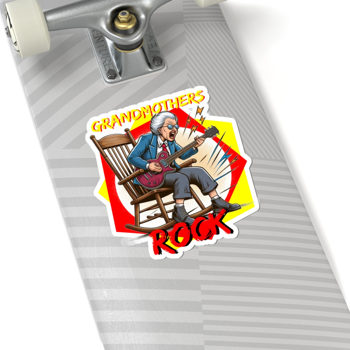;Grandmothers Rock; Kiss-Cut Stickers | Fun Gifts to Show Love for Grandma - Schmartypants