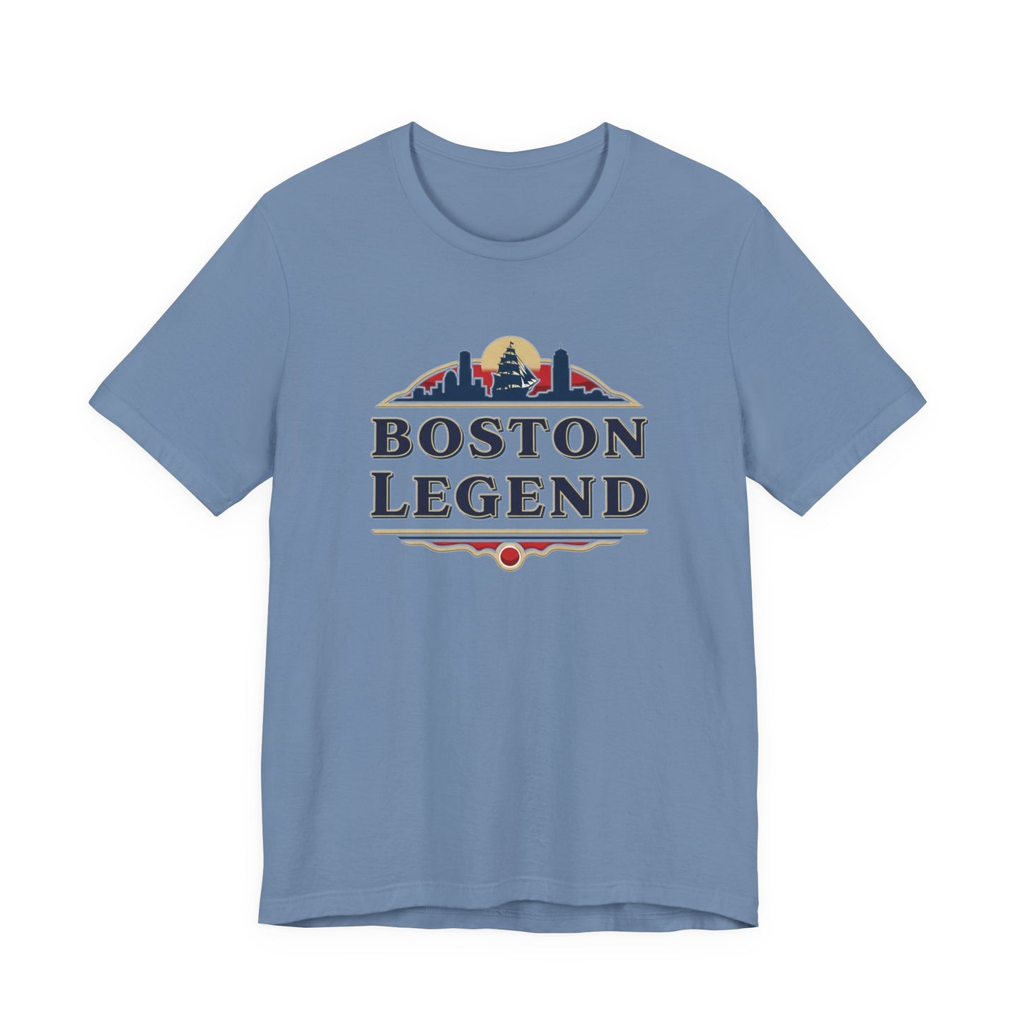 Boston Legend Unisex Tee | Casual Everyday Wear, Gift for Sports Fans, Boston Pride Shirt, Travel Souvenir, Summer Outfit