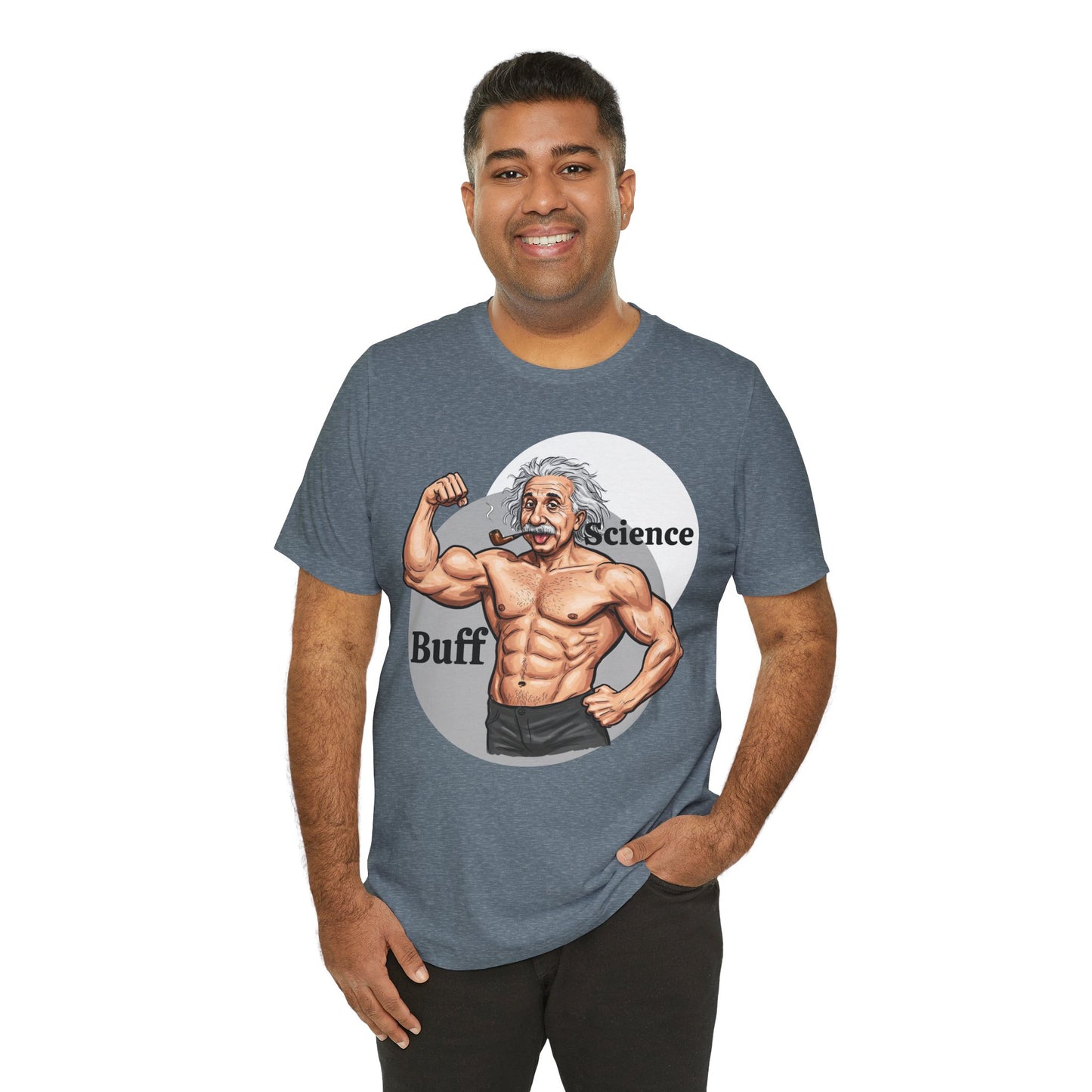 Science Buff Unisex Short Sleeve Tee - Funny Science Themed T-Shirt - Einstein Gift - Physics Lovers - Schmartypants