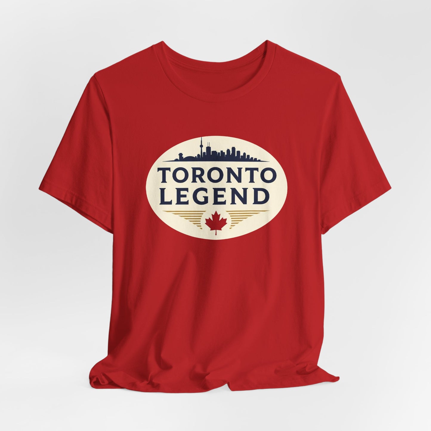 Toronto Legend Unisex Jersey Short Sleeve Tee, Toronto T-Shirt, Travel Shirt, Canada Souvenir, Gift for Travelers, Casual Wear