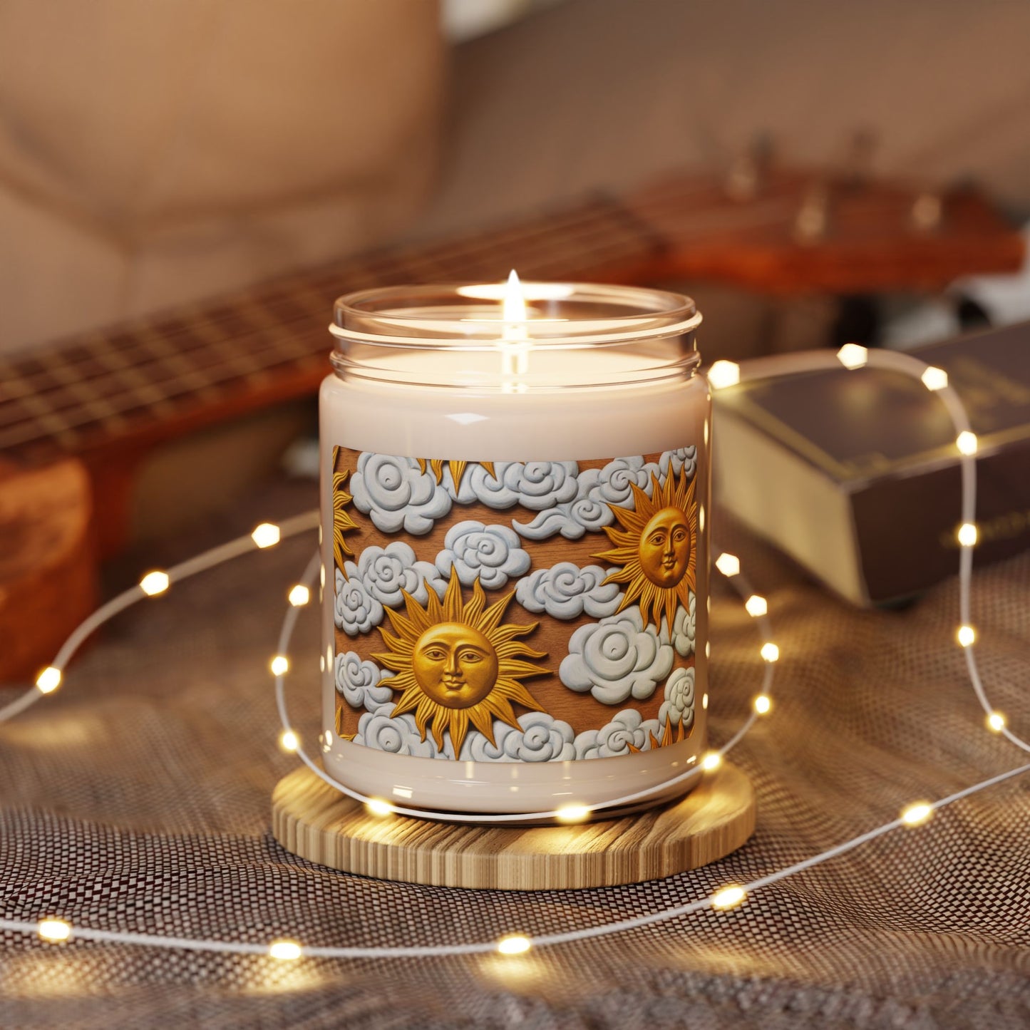 Sunny Day Scented Soy Candle | Brighten Your Space, Home Decor, Gift for Her, Aromatherapy, Relaxation, Summer Vibes