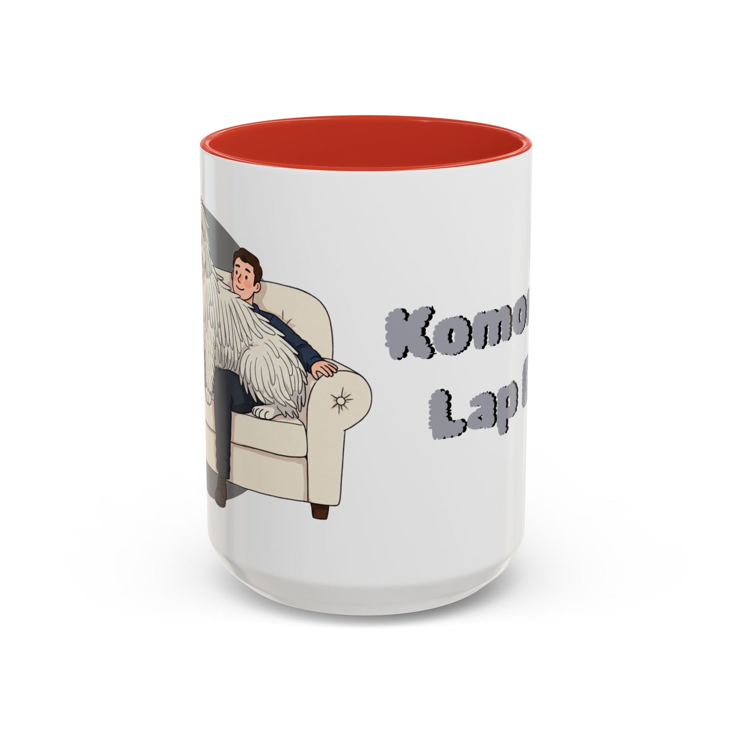 Komondor Lap Dog Coffee Mug - Funny Animal Lover Gift - Schmartypants
