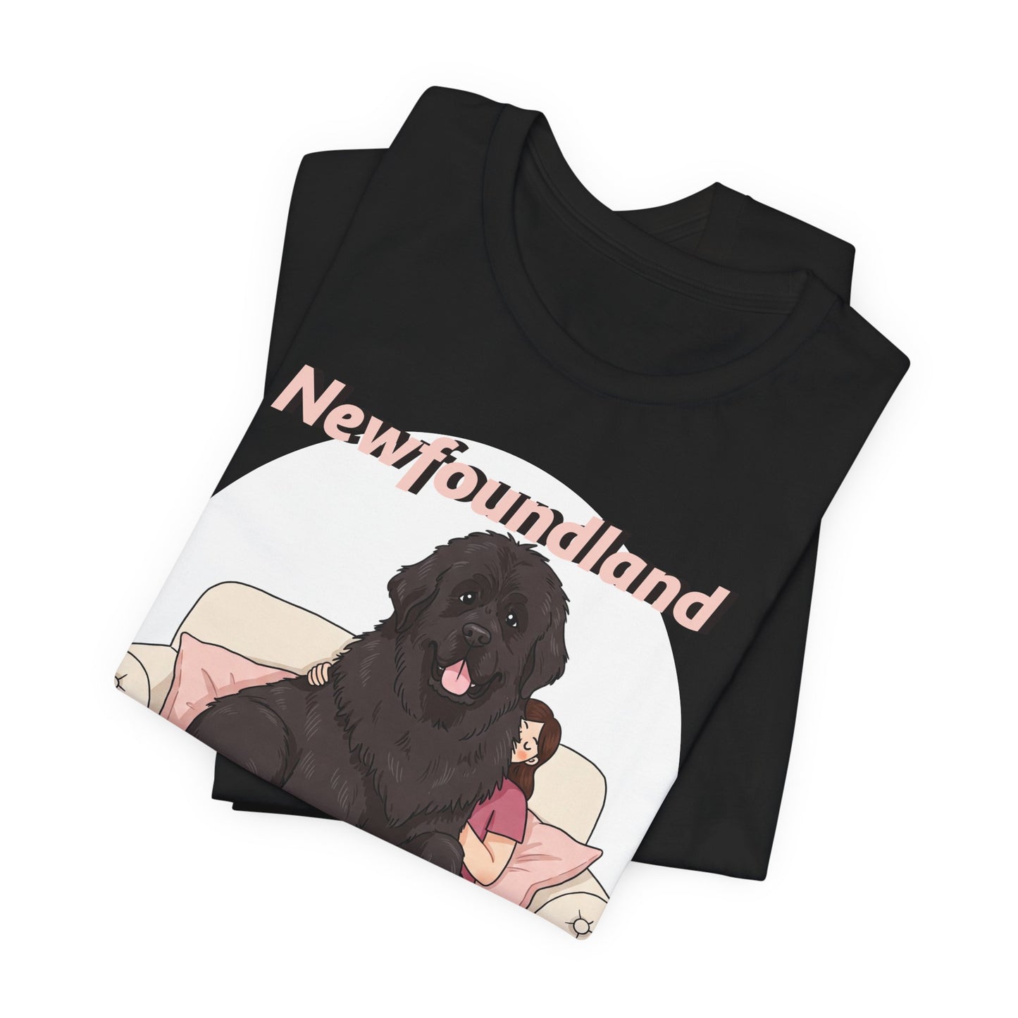 Newfoundland Lap Dog Unisex Tee - Funny Dog Lover Shirt - Schmartypants