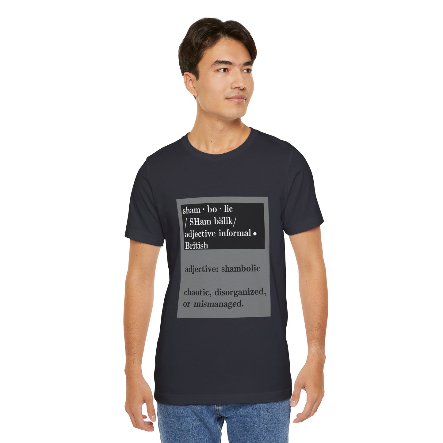 Shambolic Definition Tee, Funny Graphic T-Shirt, Casual Wear, Perfect Gift, Unisex Apparel, Protest Humor, Rachal Maddow Fans - Schmartypants
