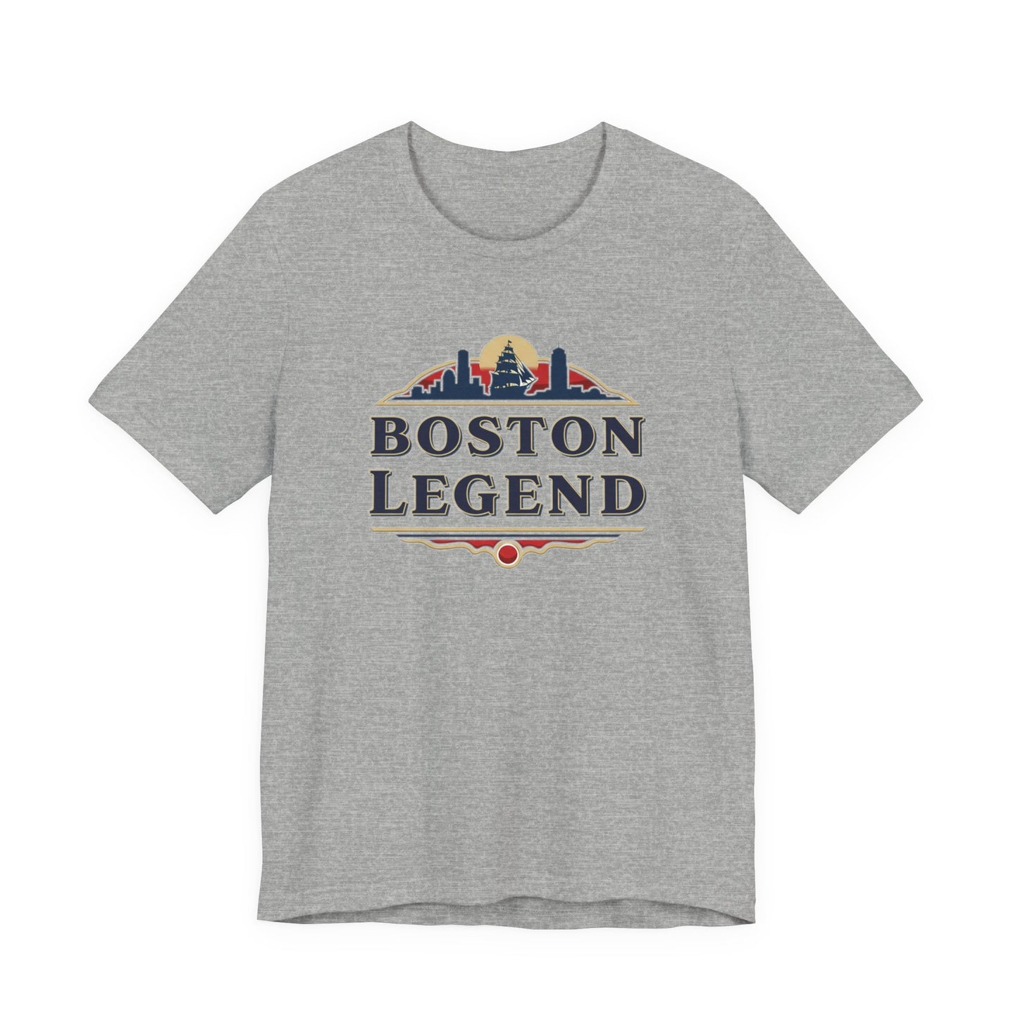 Boston Legend Unisex Tee | Casual Everyday Wear, Gift for Sports Fans, Boston Pride Shirt, Travel Souvenir, Summer Outfit