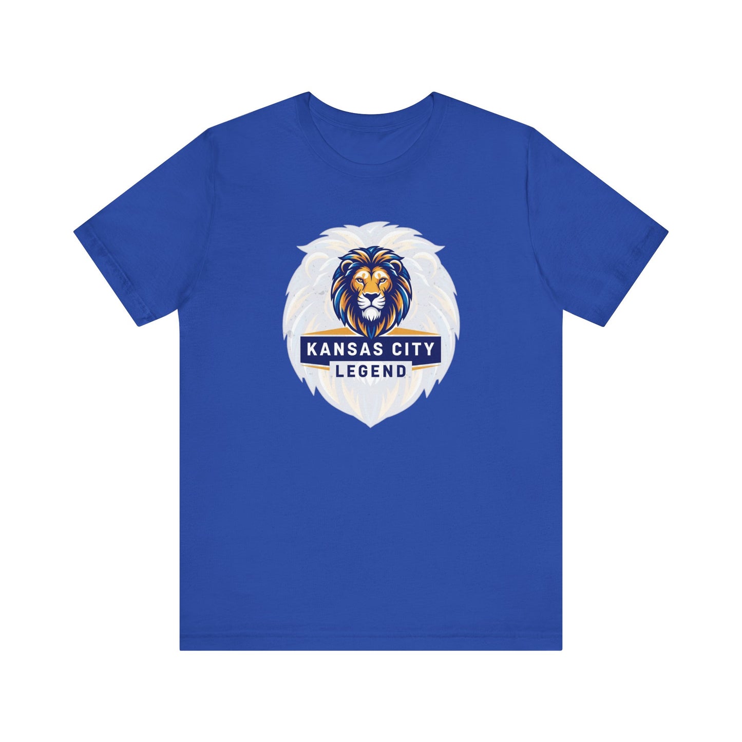 Kansas City Legend Lion Tee - Unisex Jersey T-shirt, Gift for Sports Fans, Casual Wear, Team Spirit, Birthday Present