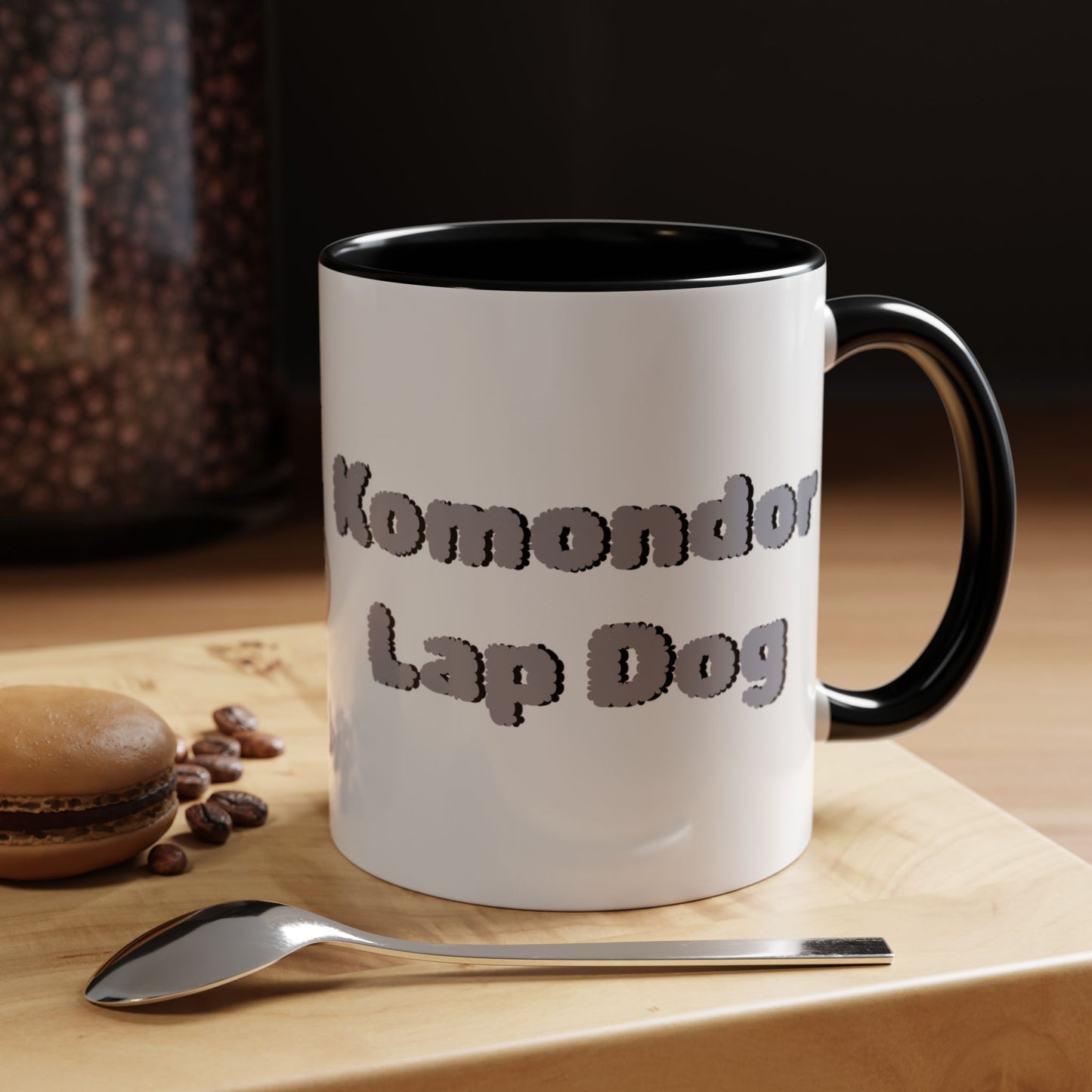 Komondor Lap Dog Coffee Mug - Funny Animal Lover Gift - Schmartypants