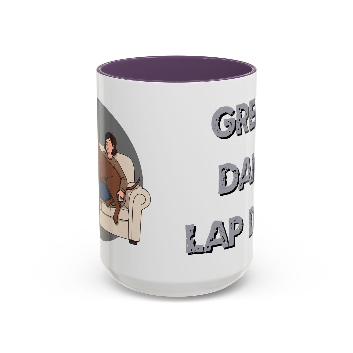 Great Dane Lap Dog Coffee Mug - Funny Pet Lover Gift - Schmartypants