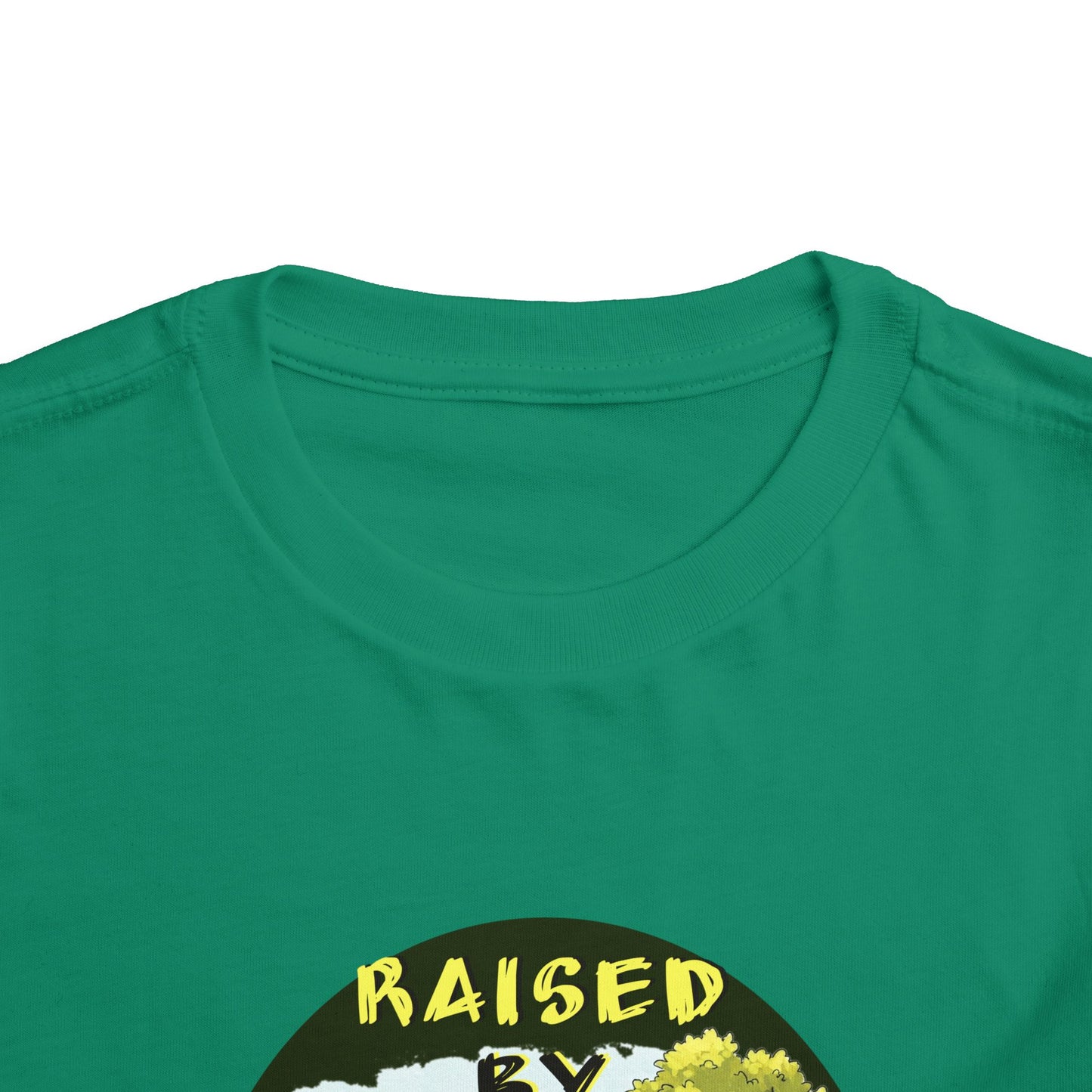 Toddler Short Sleeve Tee - Cute, Funny 'Raised by Kangaroos' Design - Schmartypants