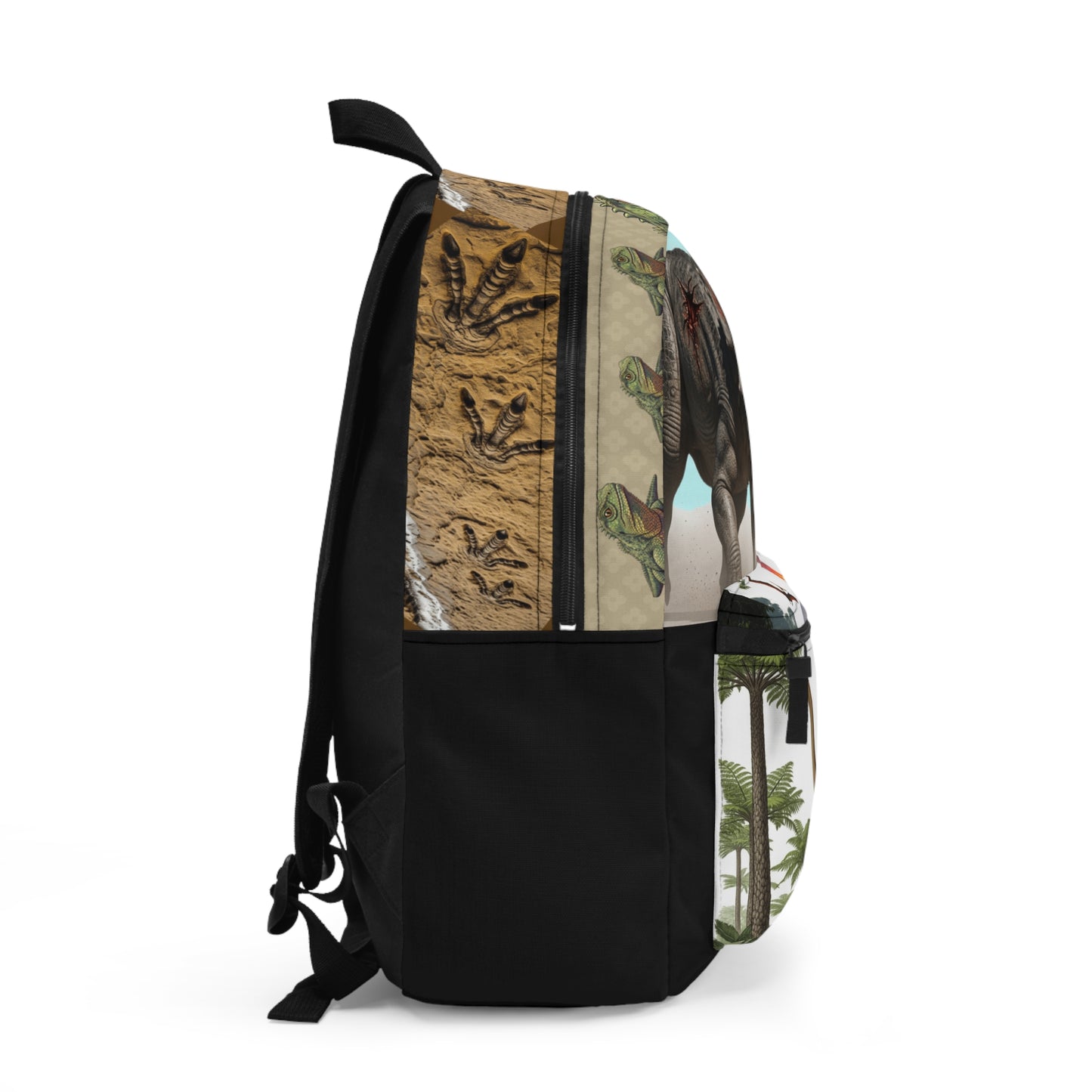 Dino Adventure Backpack: Fun Dinosaur Prints for Kids, Triceratops School Bag, Playtime Backpack, Travel Gear, Gift for Dino Lovers