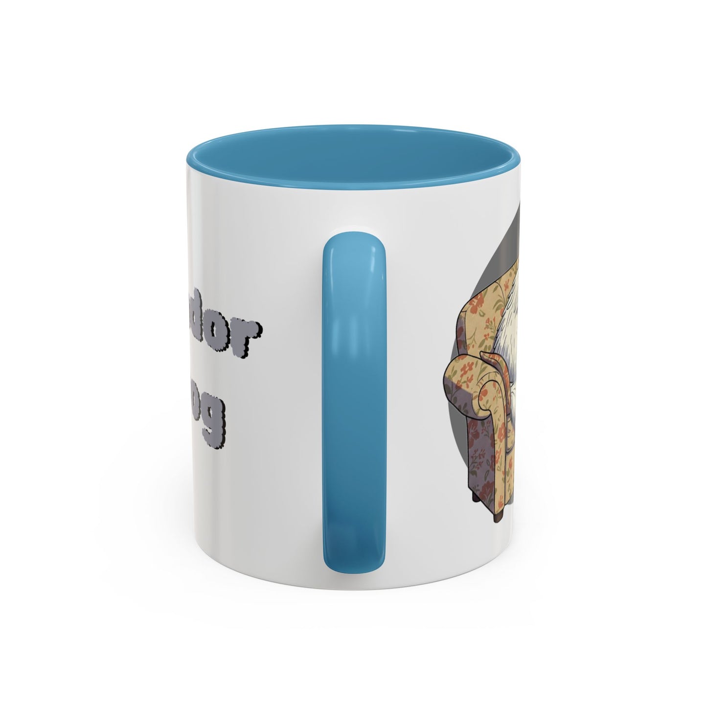 Komondor Lap Dog Coffee Mug - Funny Pet Lovers Gift - 11oz & 15oz - Schmartypants