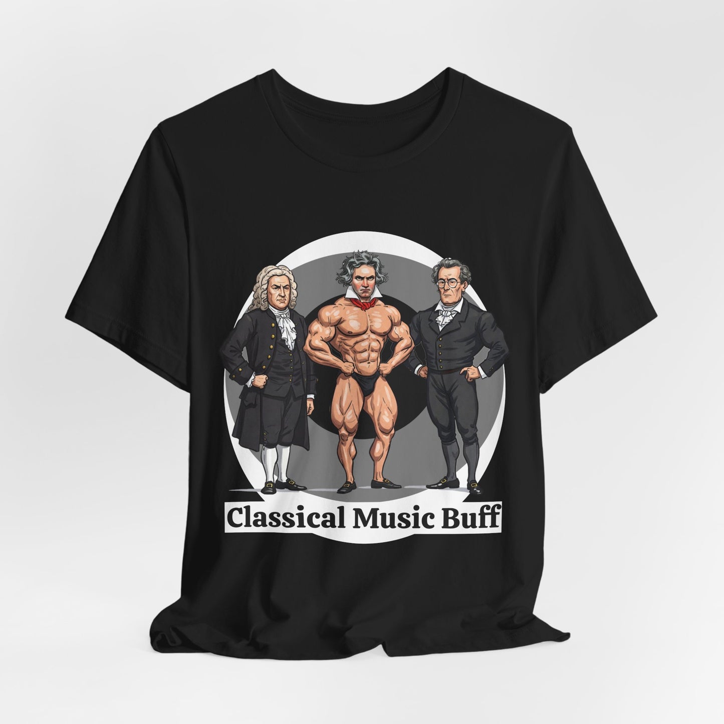 'Classical Music Buff' Unisex Tee - Perfect for Music Lovers & Gift Ideas - Hilarious Tee for Classical Music Listeners, Musicians