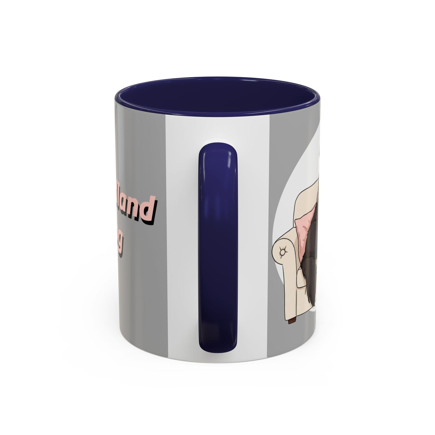 Funny Newfoundland Lap Dog Coffee Mug - Perfect Gift for Dog Lovers, Pet Parents, Cozy Home Decor, Caffeine Fix, Unique Gift Idea - Schmartypants