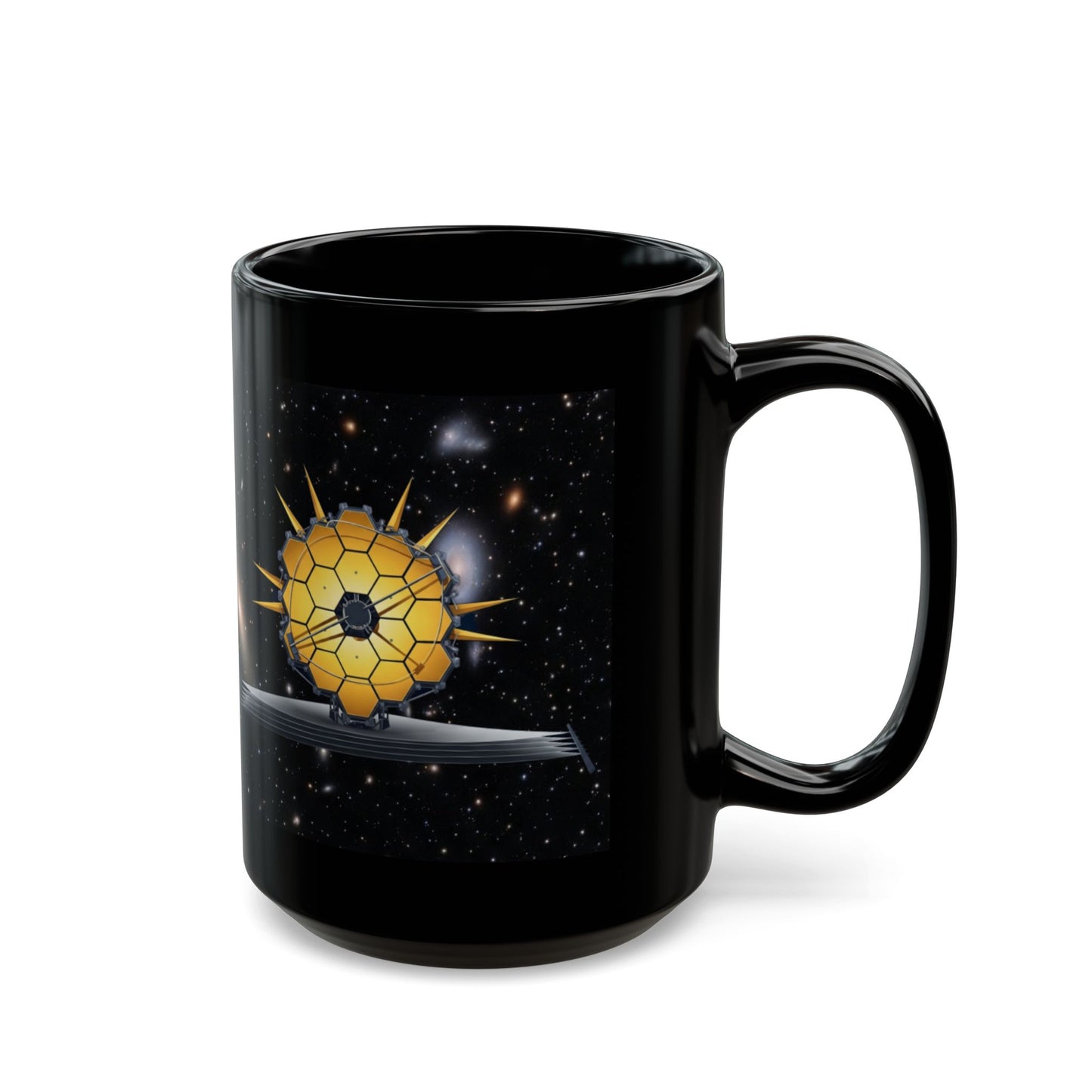 Astronomy Mug James Webb Space Telescope Design, Space Lover Coffee Cup, Gift for Stargazers, Galaxy Drinkware, Science Enthusiast Mug