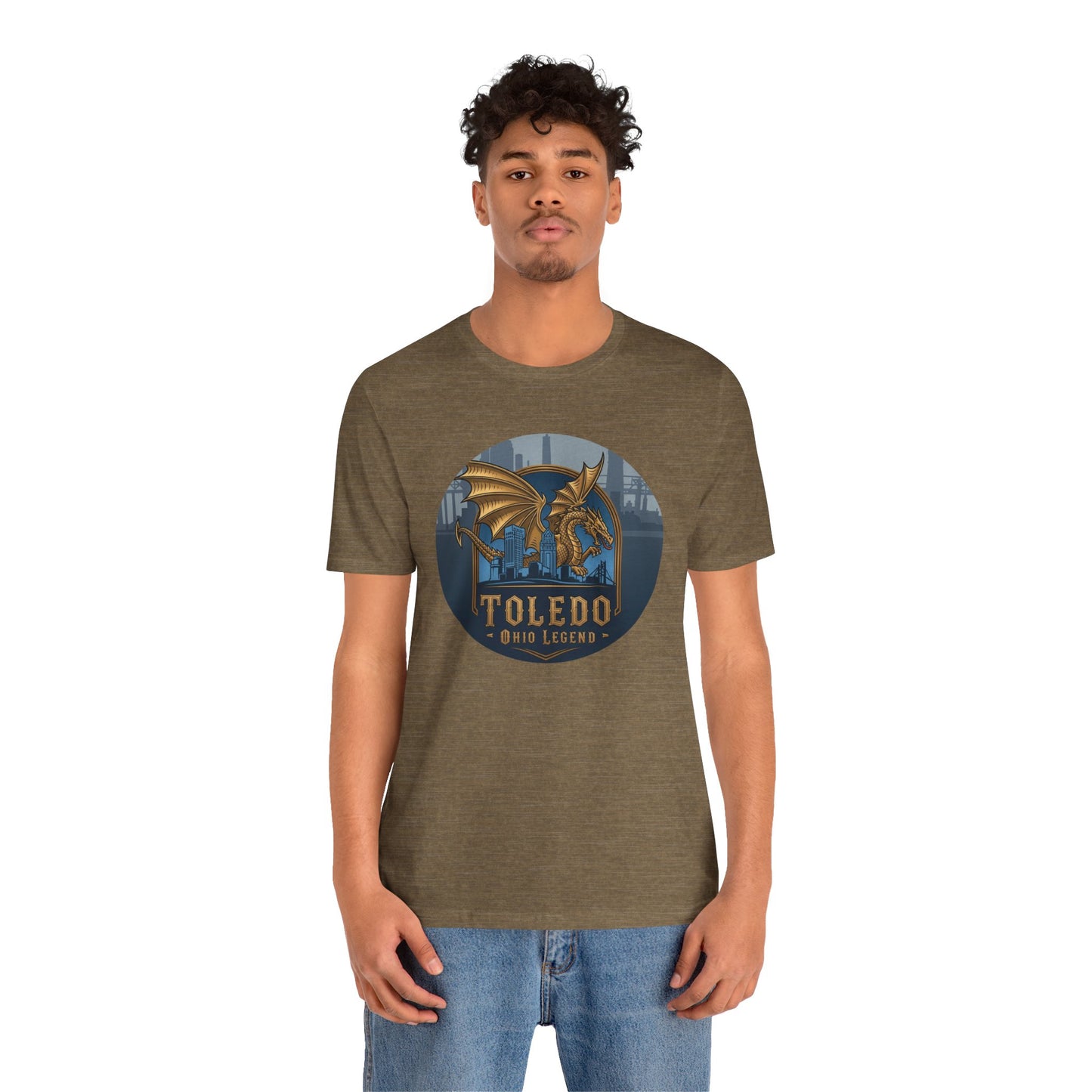 Toledo Dragon Legend T-Shirt | Unisex Jersey Tee | Perfect Gift for Fans, Festivals, and Celebrations, Casual Wear, Graphic Tee