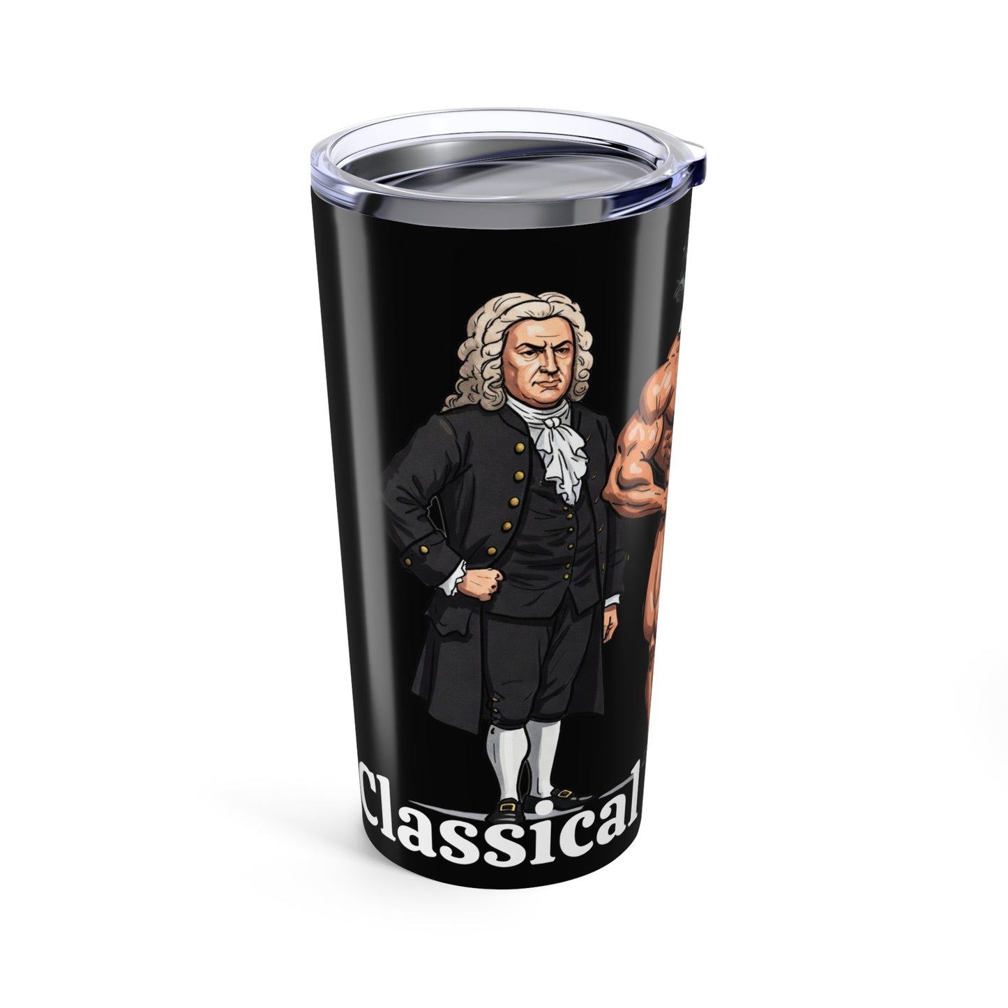 20oz 'Classical Musical Buff' Tumbler | Funny, Unique Gift for Beethoven Lovers, Composers - Schmartypants