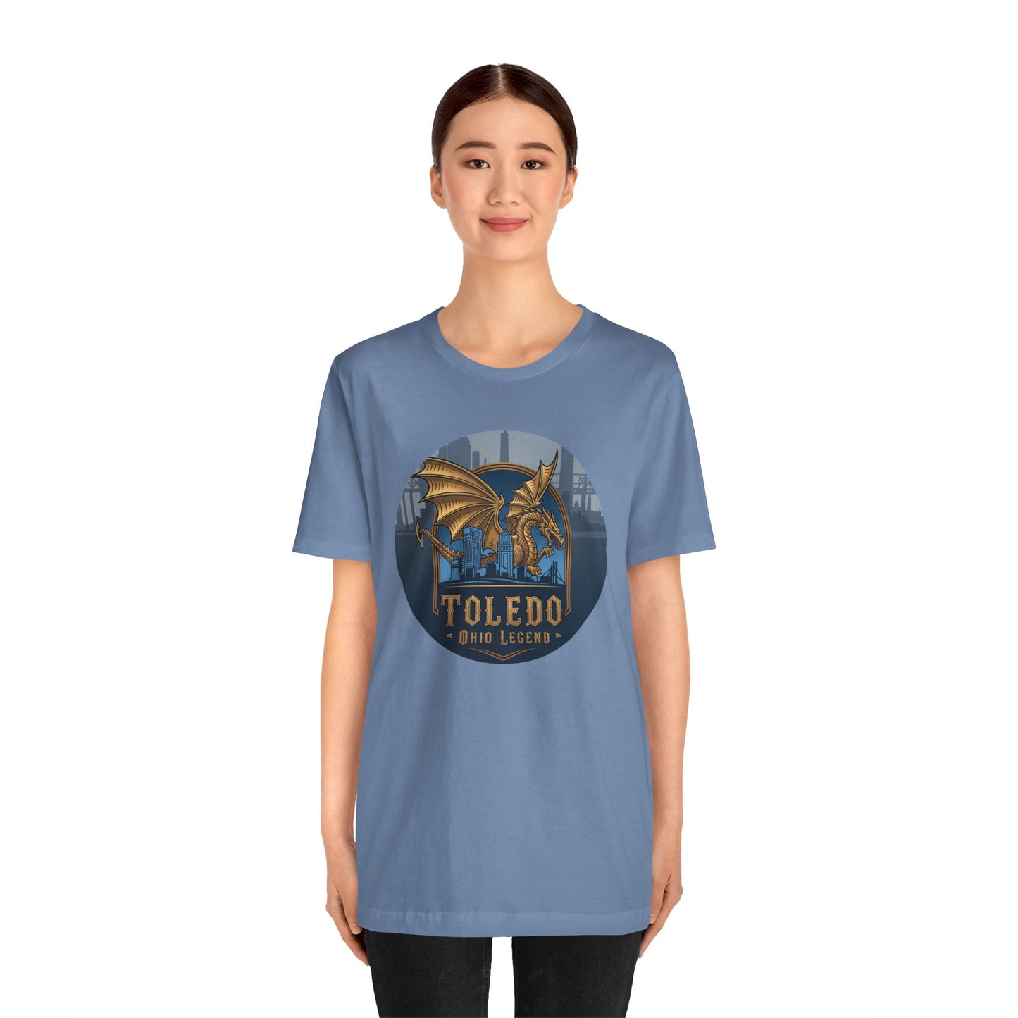 Toledo Dragon Legend T-Shirt | Unisex Jersey Tee | Perfect Gift for Fans, Festivals, and Celebrations, Casual Wear, Graphic Tee