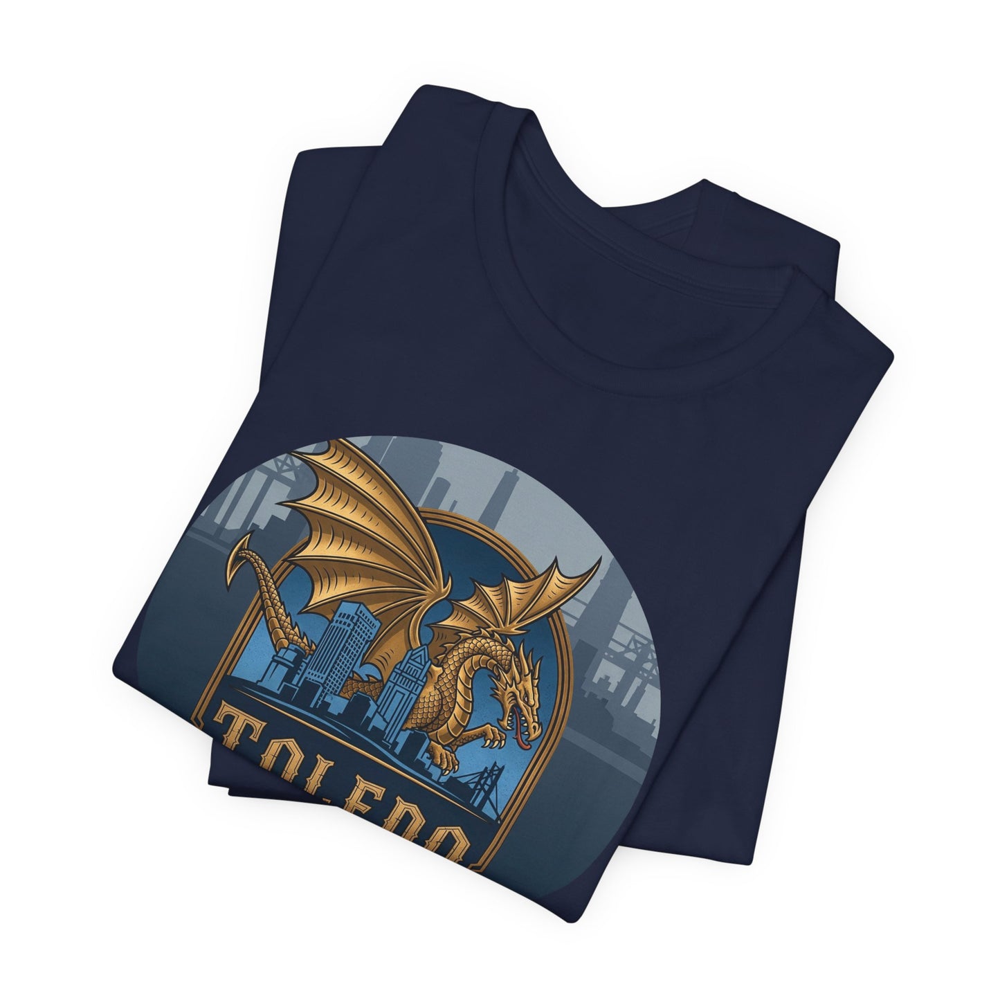 Toledo Dragon Legend T-Shirt | Unisex Jersey Tee | Perfect Gift for Fans, Festivals, and Celebrations, Casual Wear, Graphic Tee