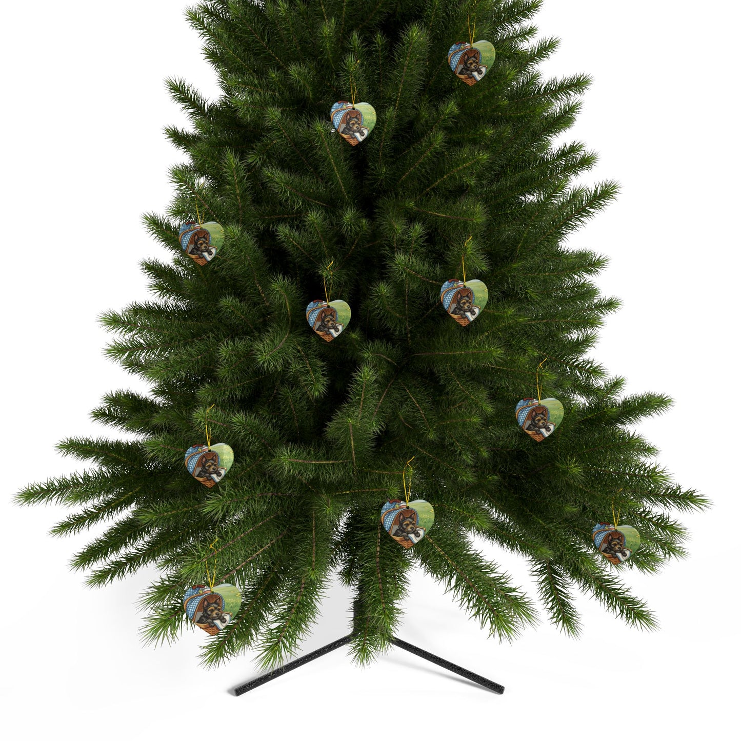 Ceramic Ornaments, Toto Wizard of Oz Tree, 2-Side Print, Collectible Series 2 Ornament, Holiday Decor, Christmas Ornament, Gift for Wizard