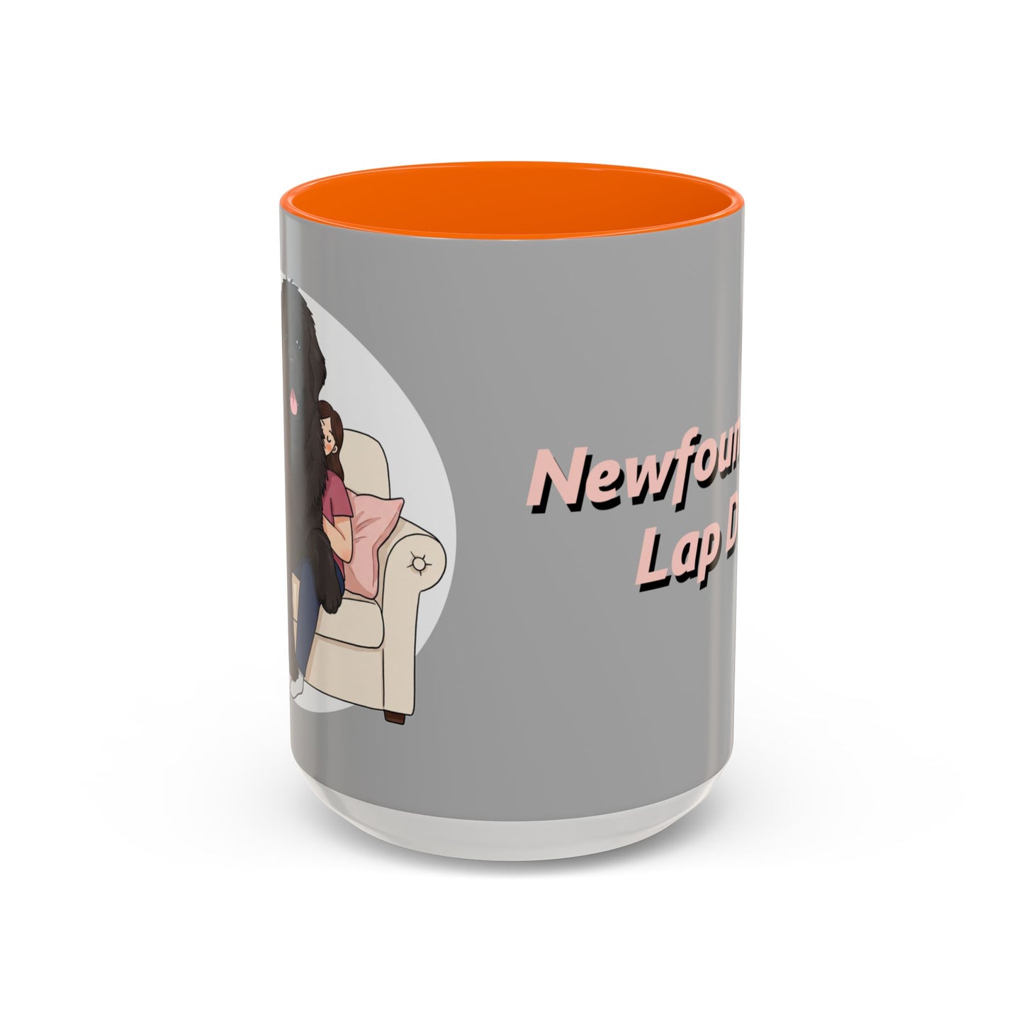 Funny Newfoundland Lap Dog Coffee Mug - Perfect Gift for Dog Lovers, Pet Parents, Cozy Home Decor, Caffeine Fix, Unique Gift Idea - Schmartypants