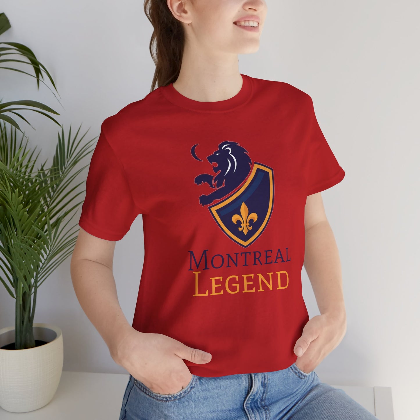 Montreal Legend Tee - Unisex Graphic Shirt, Vintage Style, Casual Outfit, Gift for Him/Her, Sports Lover Apparel, Montreal Souvenir Tee