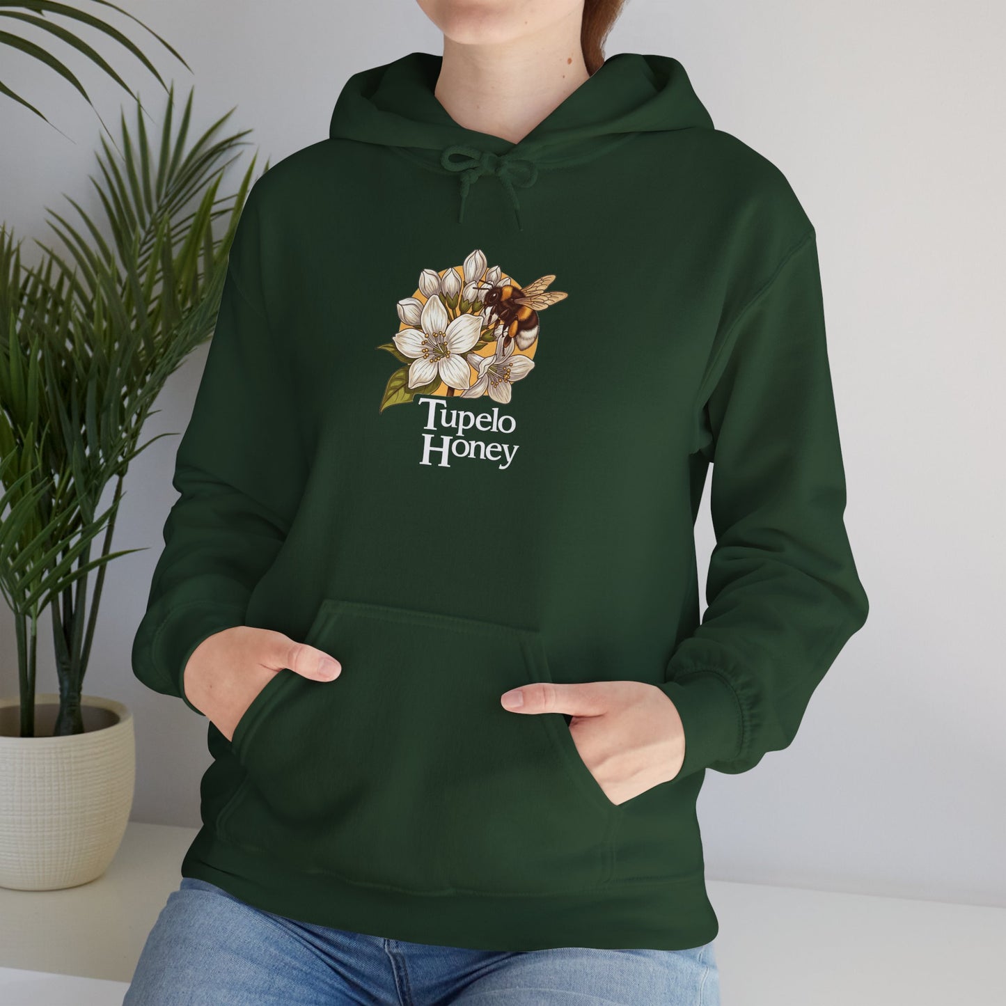 Tupelo Honey Hoodie, Van Morrison Inspired Sweatshirt, Angel River Concert Wear, Classic Rock Fan Gift, Unisex Heavy Blend Hooded Sweater