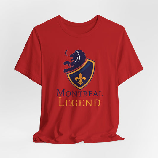 Montreal Legend Tee - Unisex Graphic Shirt, Vintage Style, Casual Outfit, Gift for Him/Her, Sports Lover Apparel, Montreal Souvenir Tee