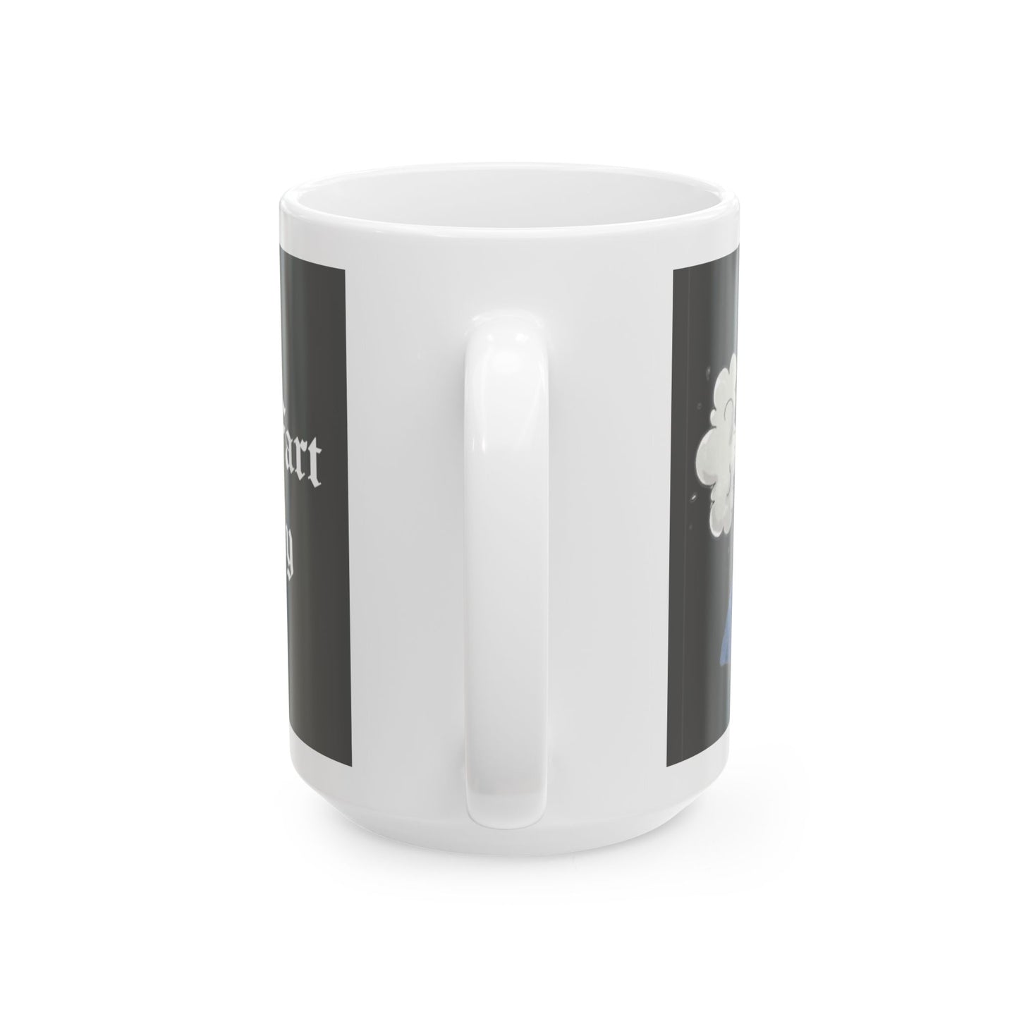 Funny Benjamin Franklin Ceramic Mug - Brainstorming Gift for Intellectuals - Schmartypants