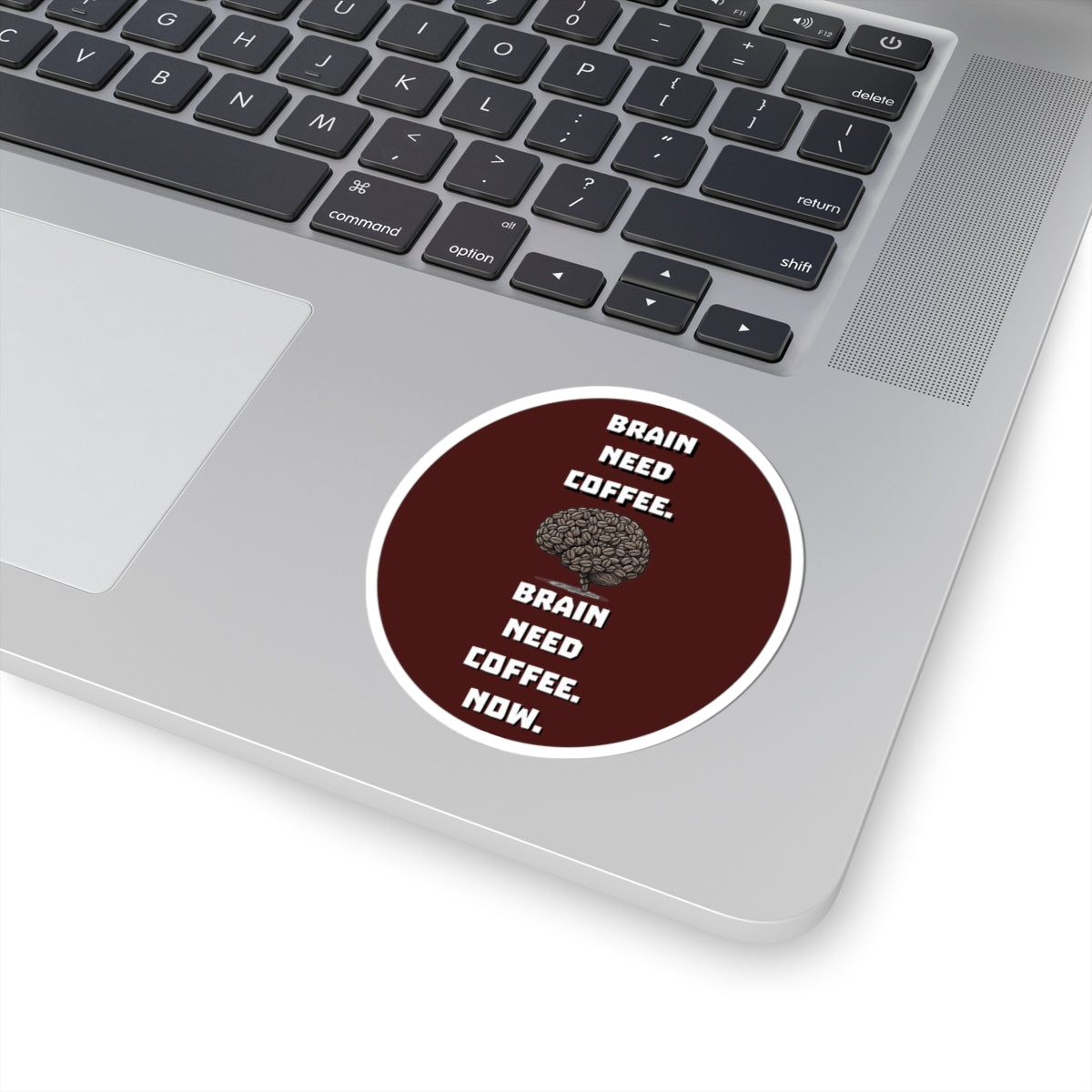Funny Coffee Lovers Kiss-Cut Sticker - Schmartypants