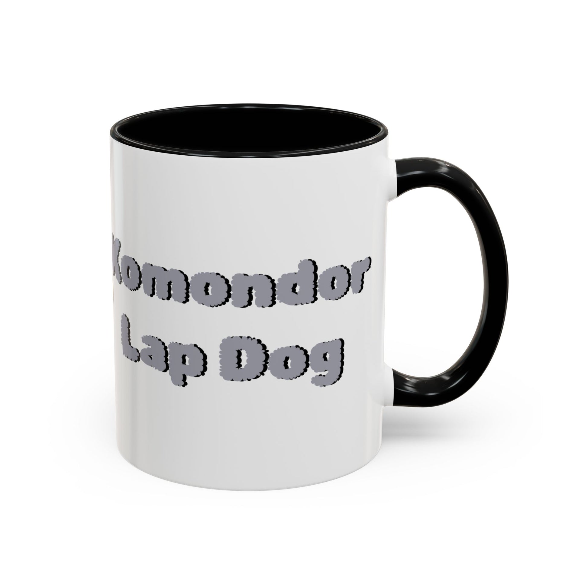 Komondor Lap Dog Coffee Mug - Funny Pet Lovers Gift - 11oz & 15oz - Schmartypants