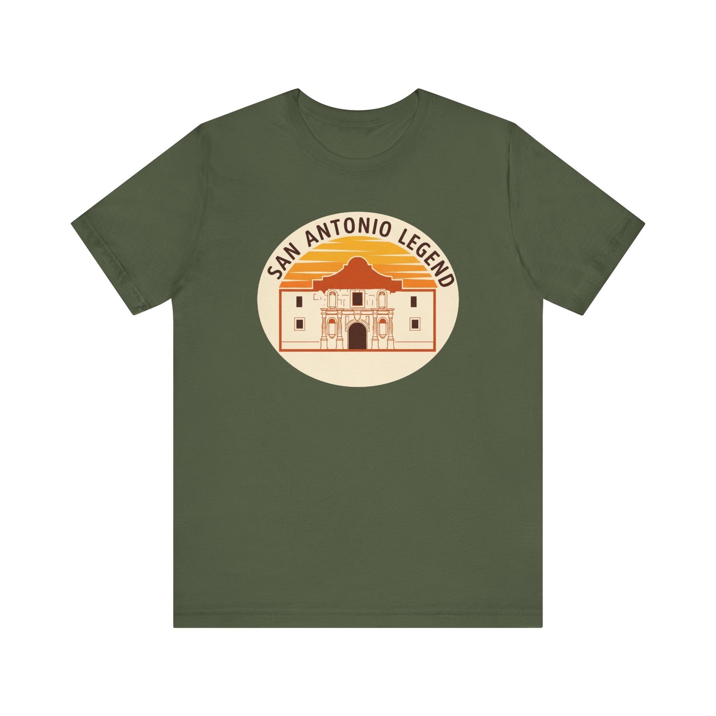 San Antonio Legend Tee, Vintage Style T-Shirt, Casual Wear, Souvenir Gift for Travelers, Summer Outing