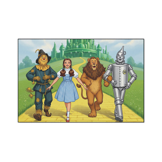 Wizard of Oz Heavy Duty Floor Mat, Durable Entry Rug, Home Decor, Kids Room, Fun Gift, Non-Slip Mat