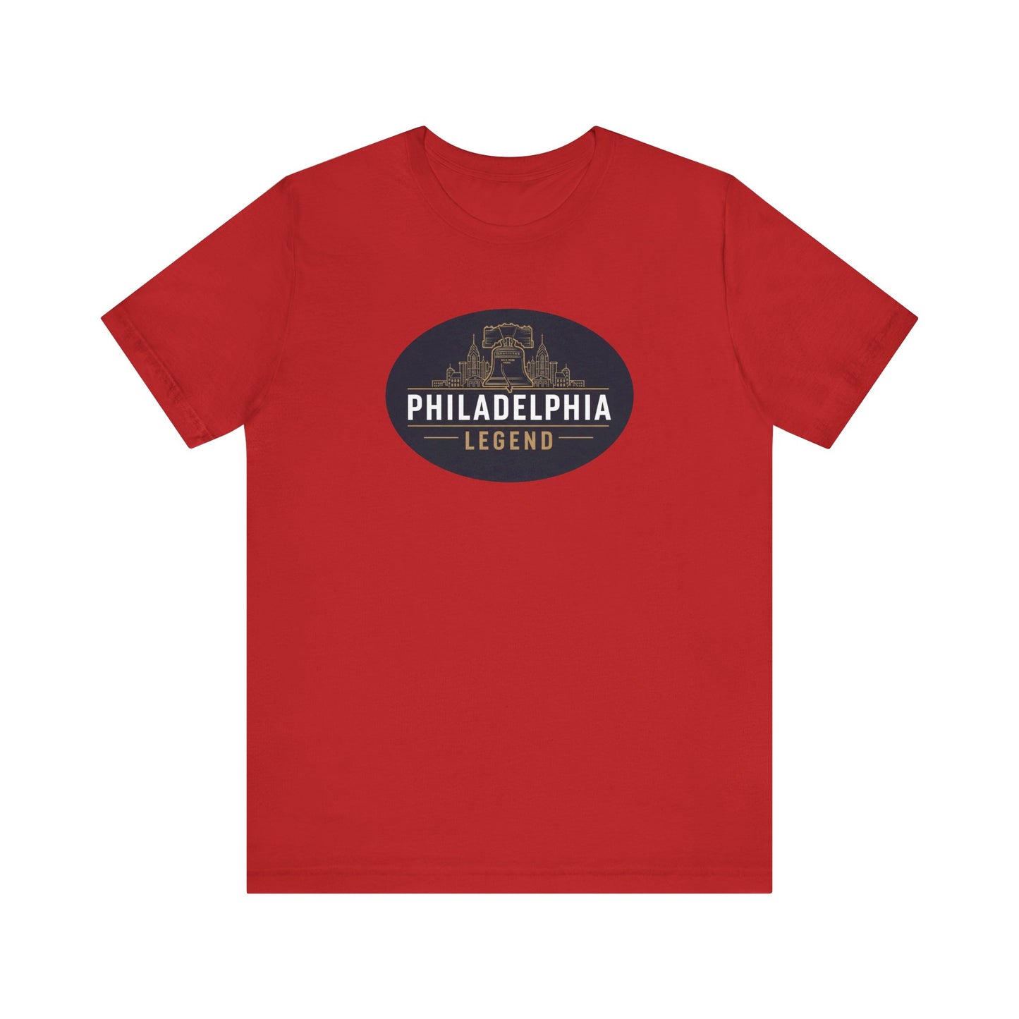 Philadelphia Legend Unisex Jersey Short Sleeve Tee | Casual Fashion, Gift for Sports Fans, Birthday Present, Summer Wear, Philly Souvenir Tee