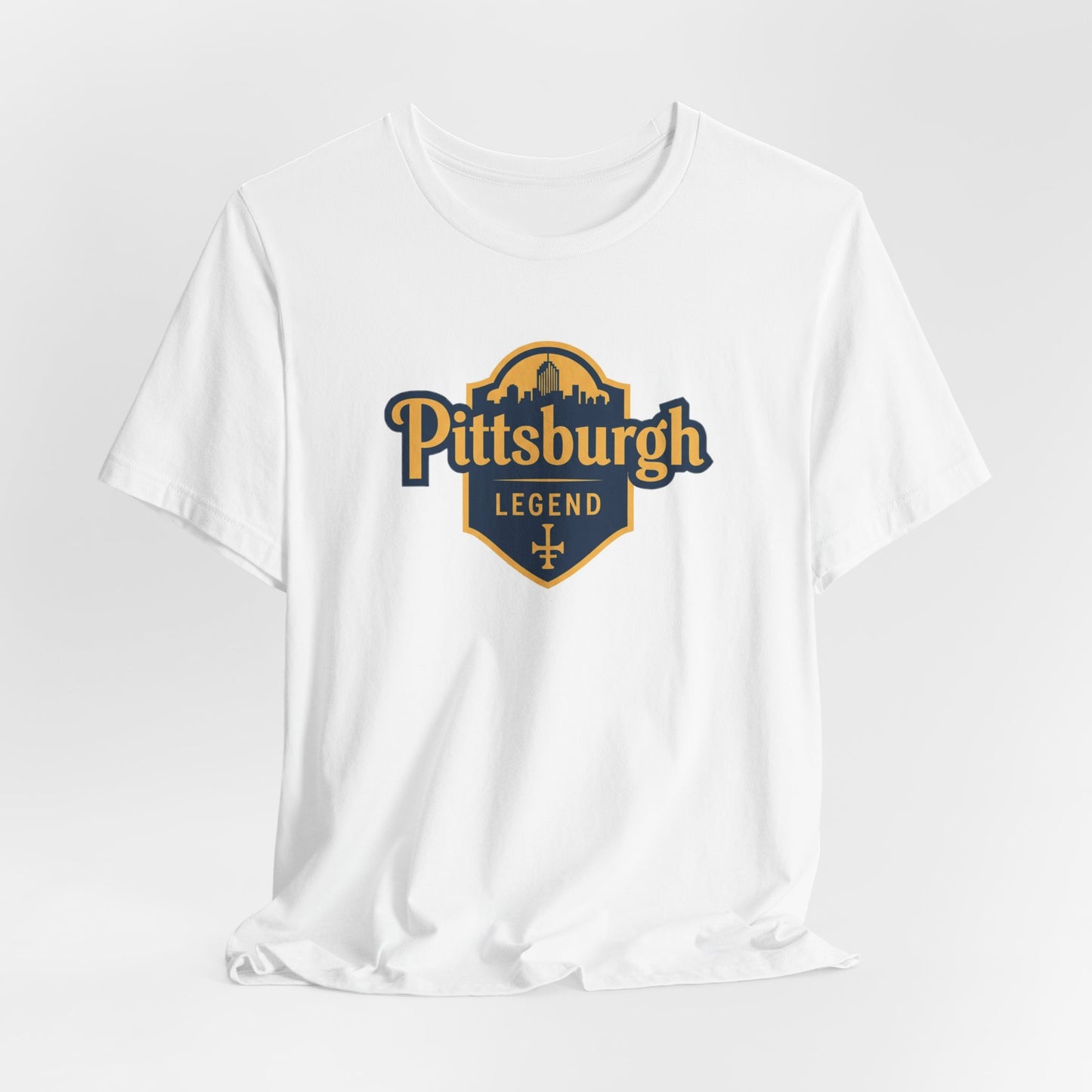 Pittsburgh Legend Tee - Unisex Jersey Short Sleeve T-Shirt, Perfect for Sports Fans, Gifts, Casual Wear, Team Spirit, Pittsburgh Souvenir Tee