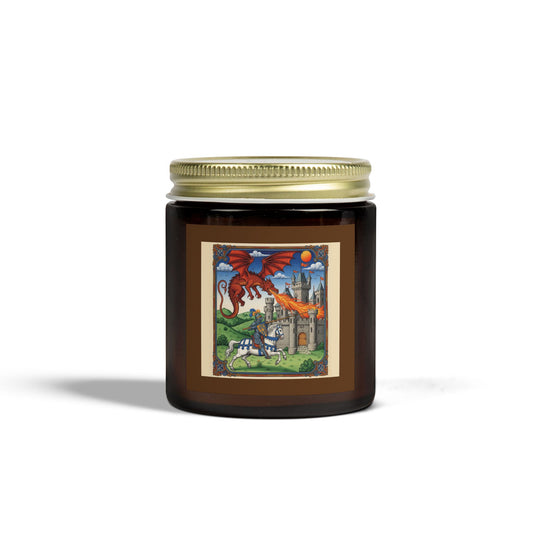 Whimsical Dragon Scented Candle - Coconut Apricot Wax | Home Decor, Gift for Dragon Lovers, Cozy Ambiance, Relaxation Essential, [...]