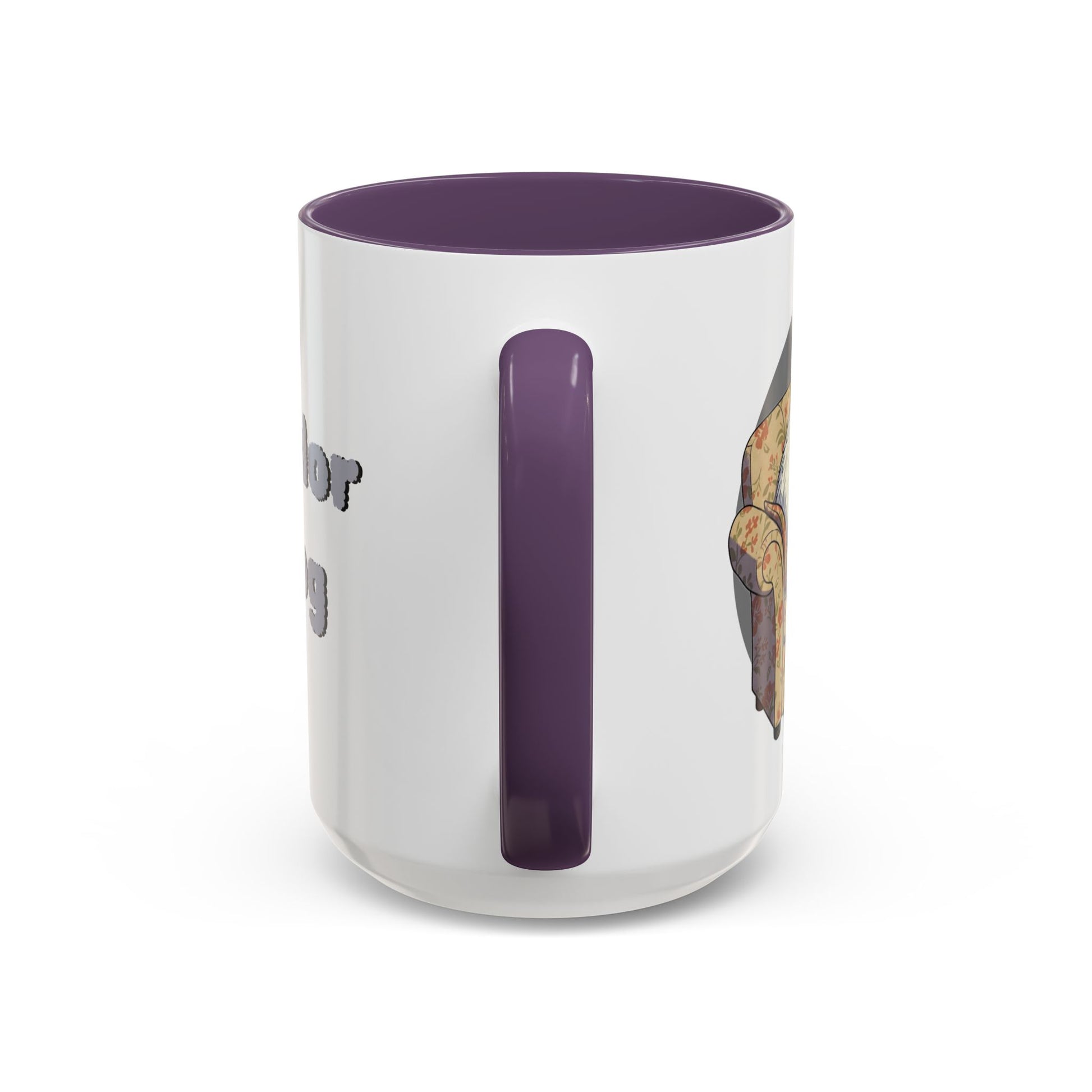 Komondor Lap Dog Coffee Mug - Funny Pet Lovers Gift - 11oz & 15oz - Schmartypants