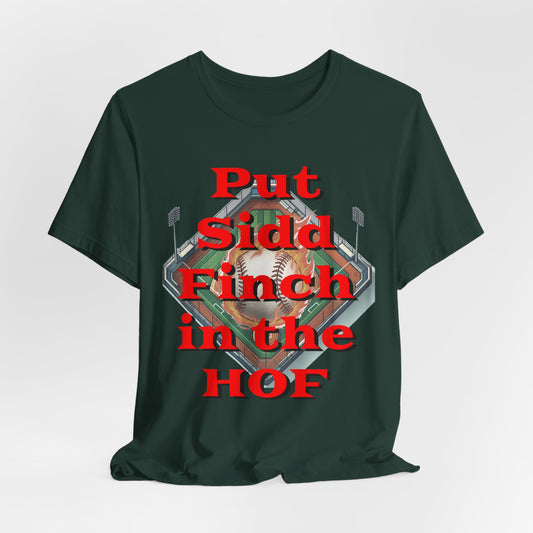 Baseball Fantasy Satirical Shirt, Funny Sports Tee, Mythological Fireballing Pitcher Gift, Sidd Finch April Fool's Joke, Unisex Jersey