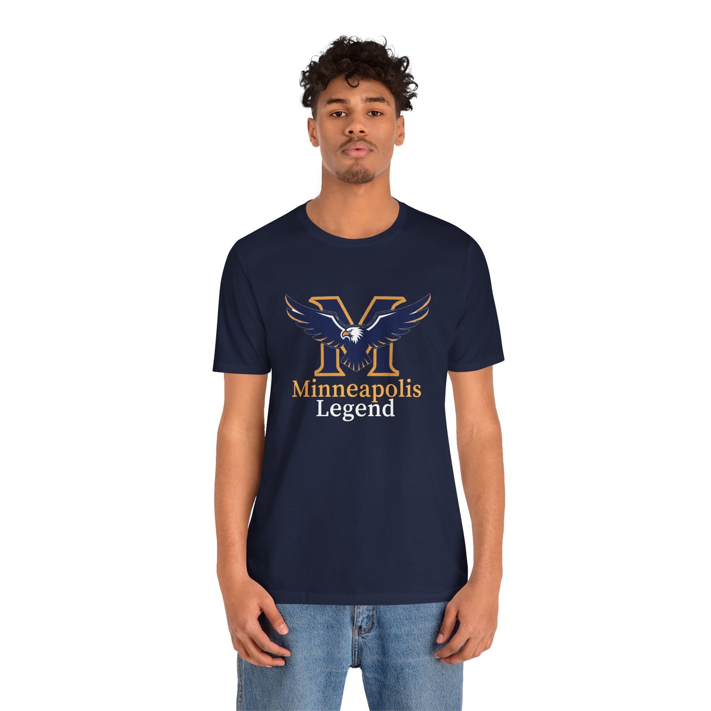Minneapolis Legend Unisex Jersey Tee - Casual Wear, Sports Lover Gift, College Apparel, Team Spirit Shirt, Birthday Present