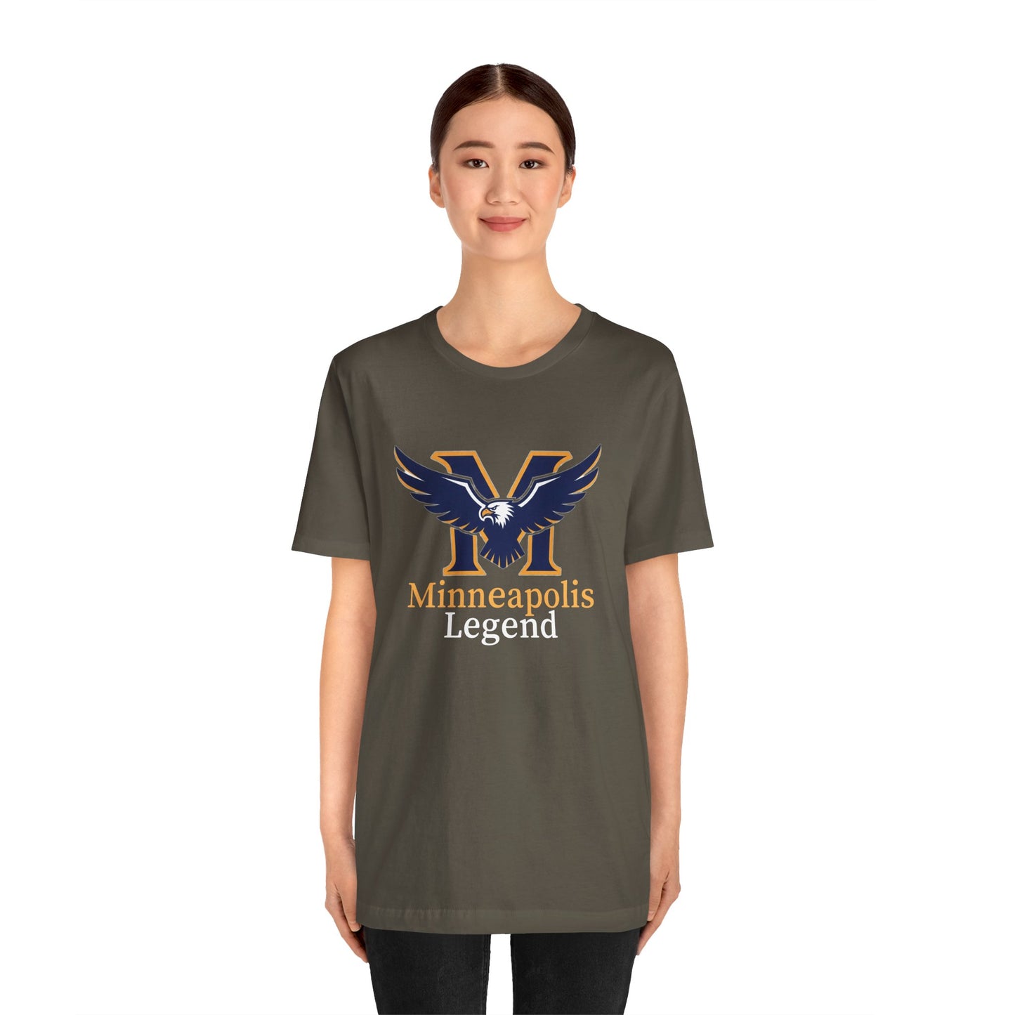 Minneapolis Legend Unisex Jersey Tee - Casual Wear, Sports Lover Gift, College Apparel, Team Spirit Shirt, Birthday Present