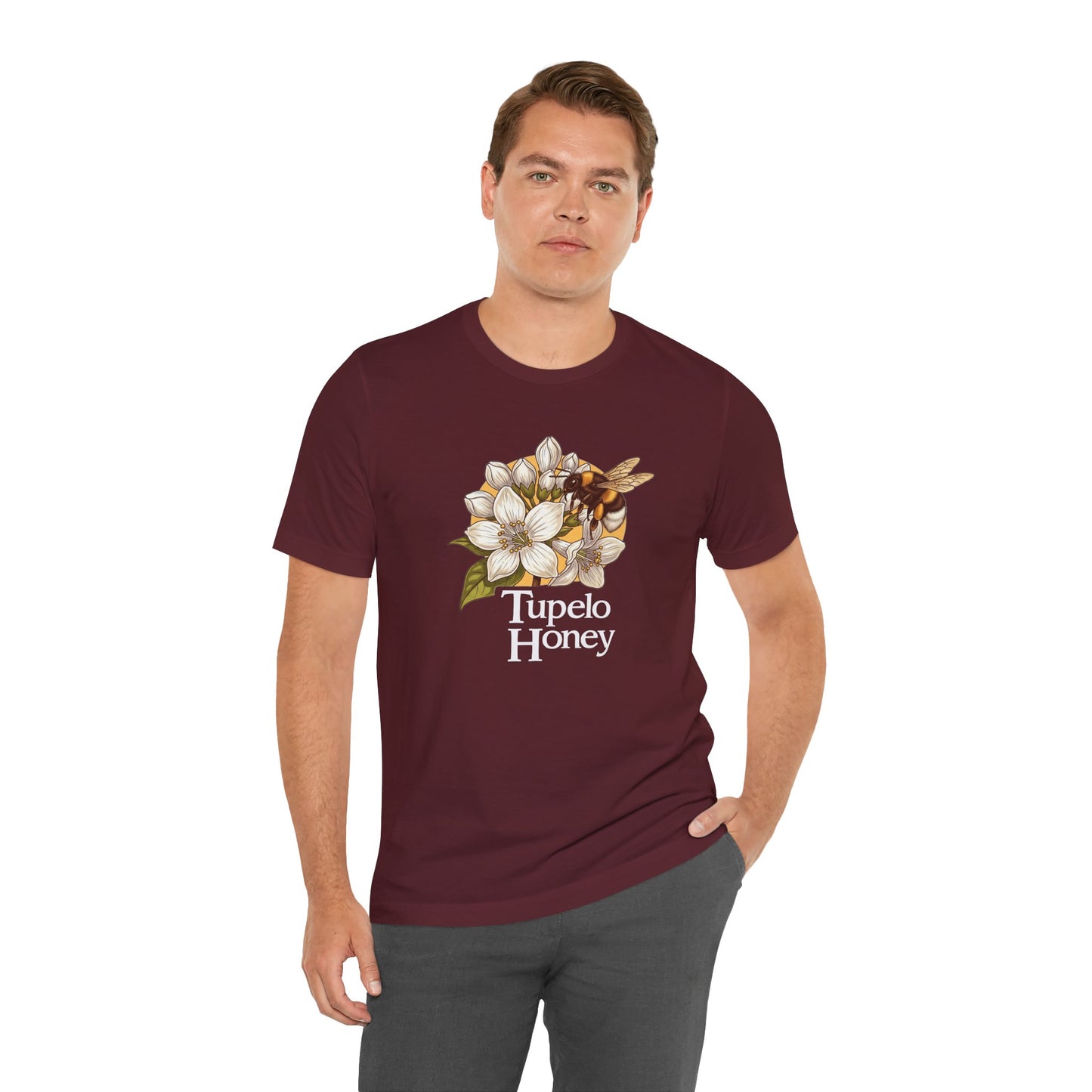 Tupelo Honey Tee, Van Morrison Fan Shirt, Classic Rock Concert T-Shirt, Gift for Music Lover, Unisex Jersey Top