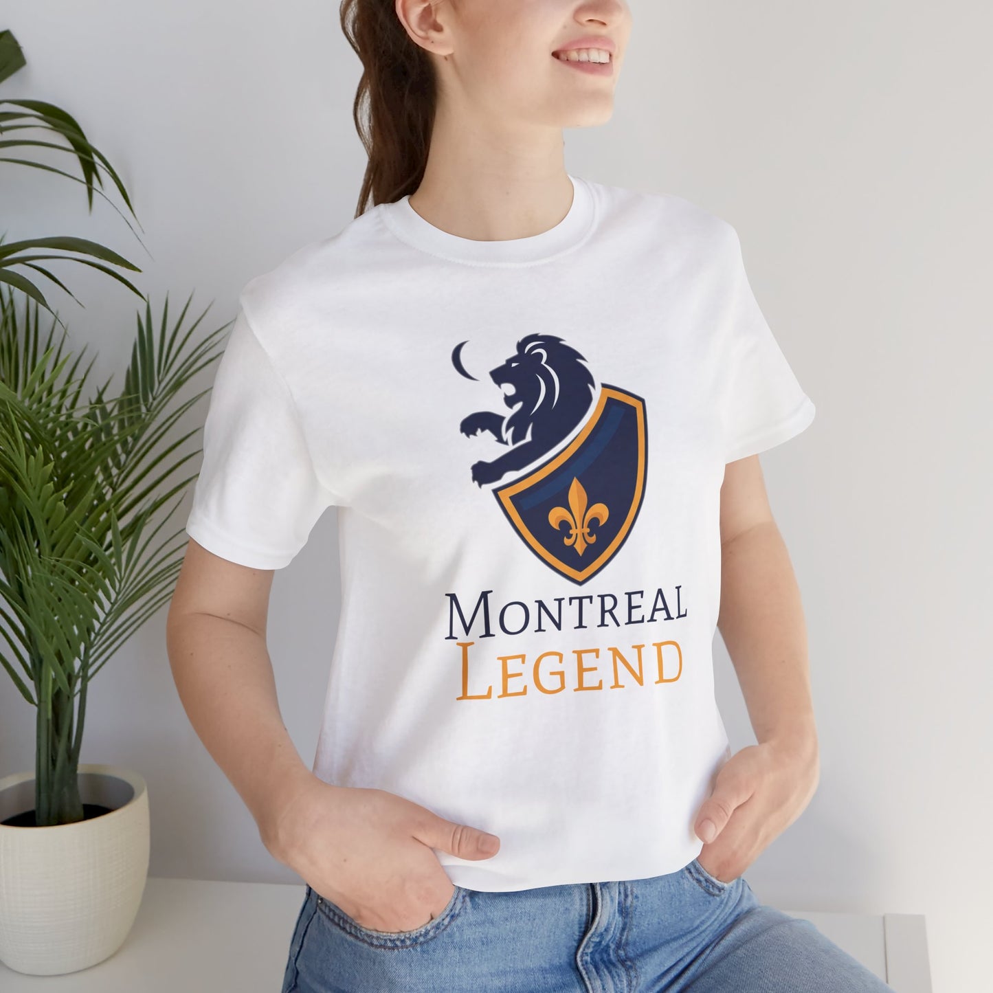 Montreal Legend Tee - Unisex Graphic Shirt, Vintage Style, Casual Outfit, Gift for Him/Her, Sports Lover Apparel, Montreal Souvenir Tee