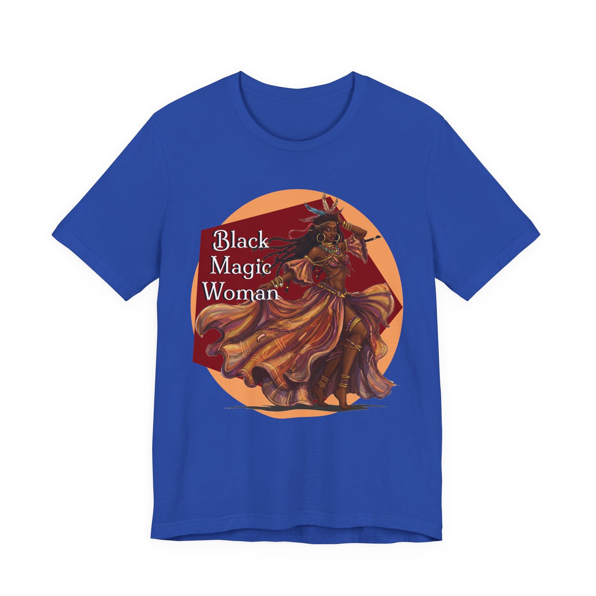 'Black Magic Woman' Tee, Witchy Apparel, Boho T-Shirt, Festival Outfit, Classic Rock Fans, Santana, Fleetwood Mac - Schmartypants