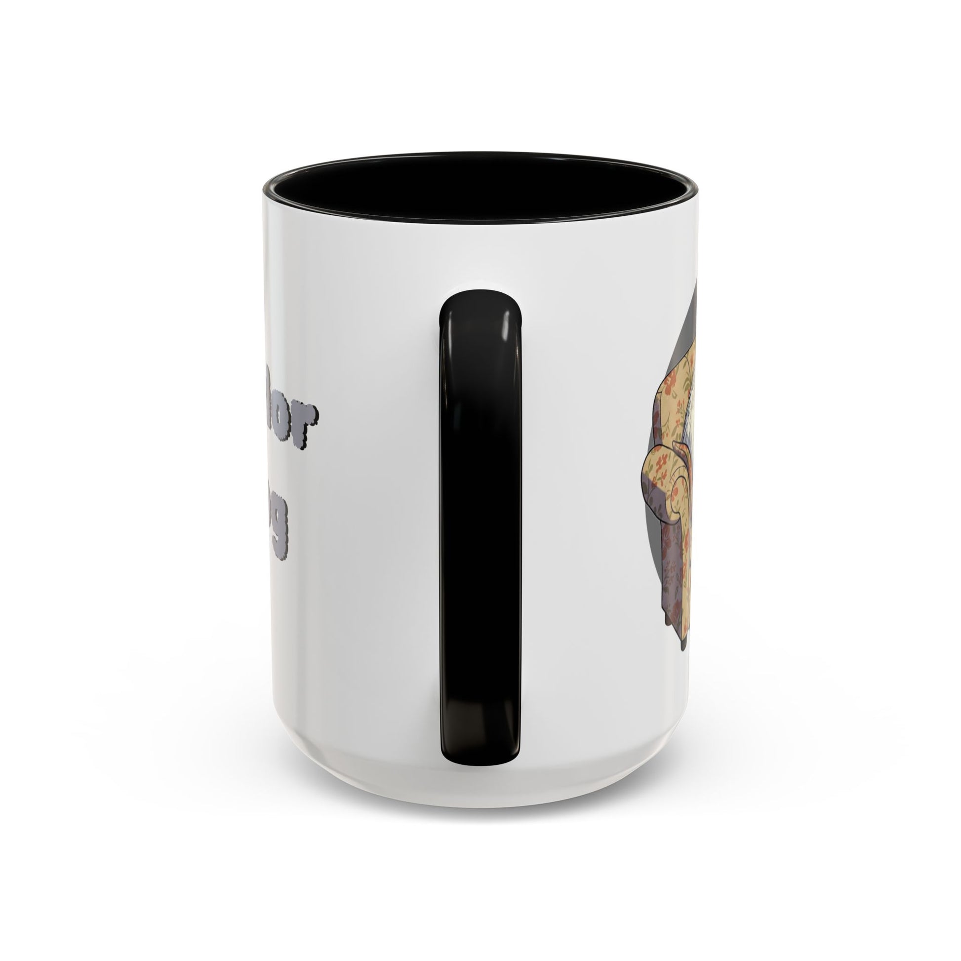 Komondor Lap Dog Coffee Mug - Funny Pet Lovers Gift - 11oz & 15oz - Schmartypants