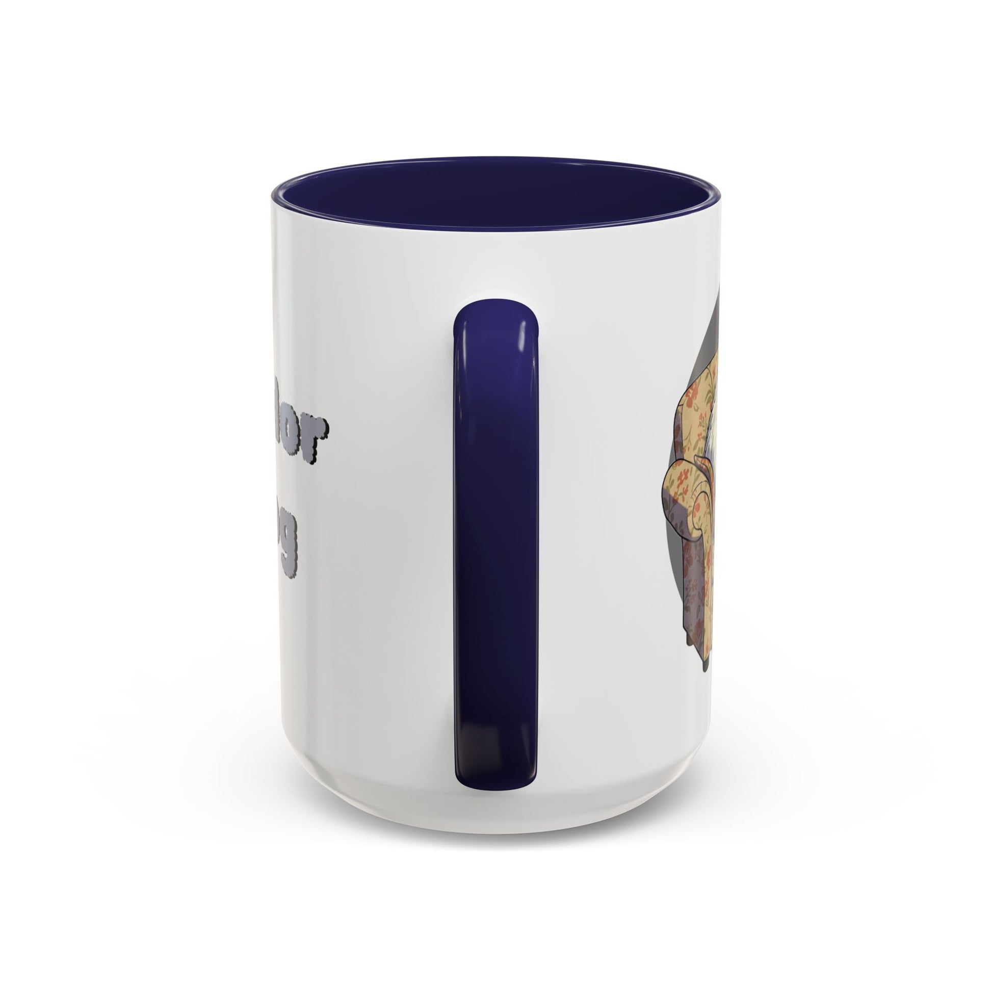 Komondor Lap Dog Coffee Mug - Funny Pet Lovers Gift - 11oz & 15oz - Schmartypants